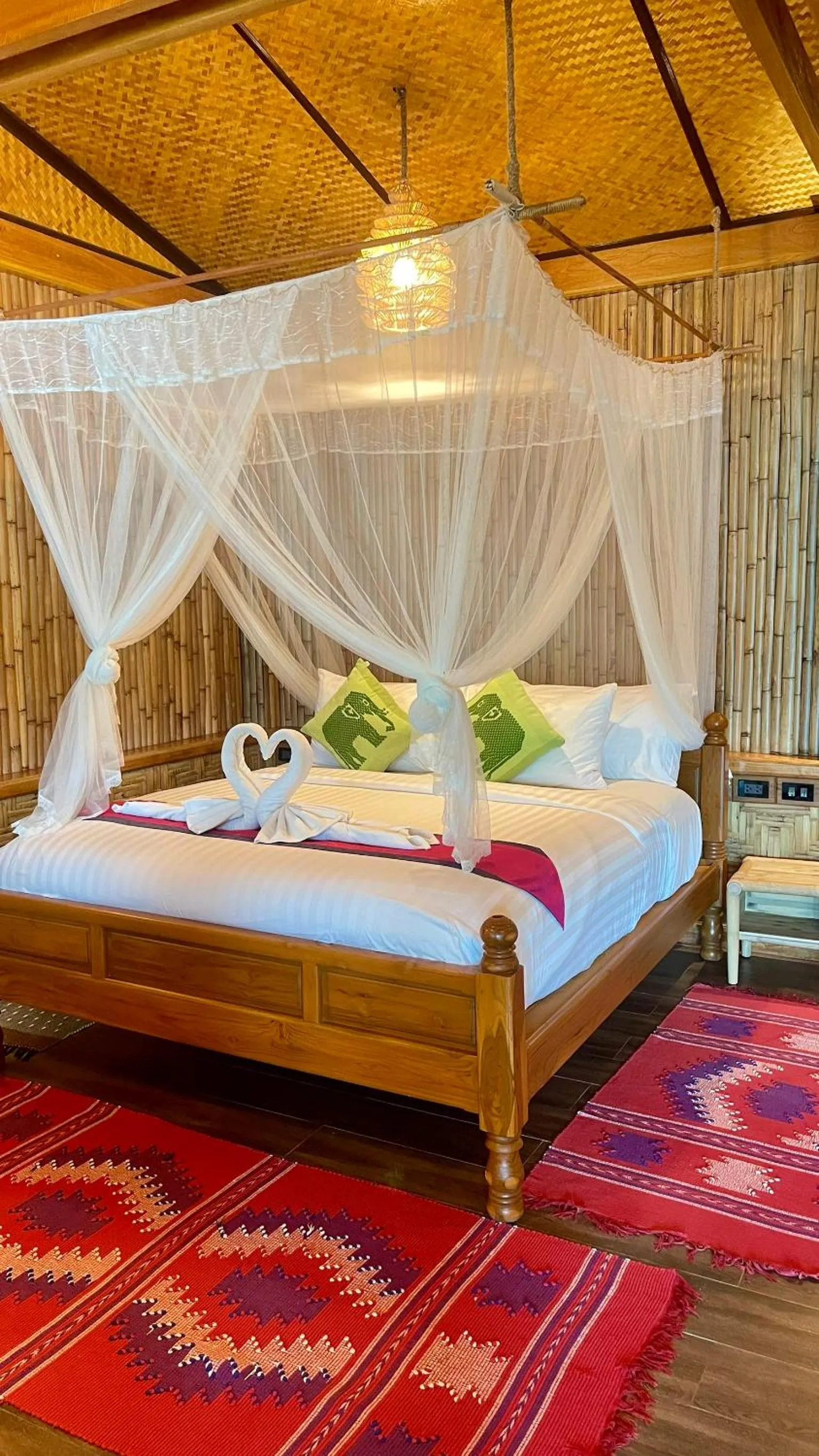 Bed in Viking Nature Resort