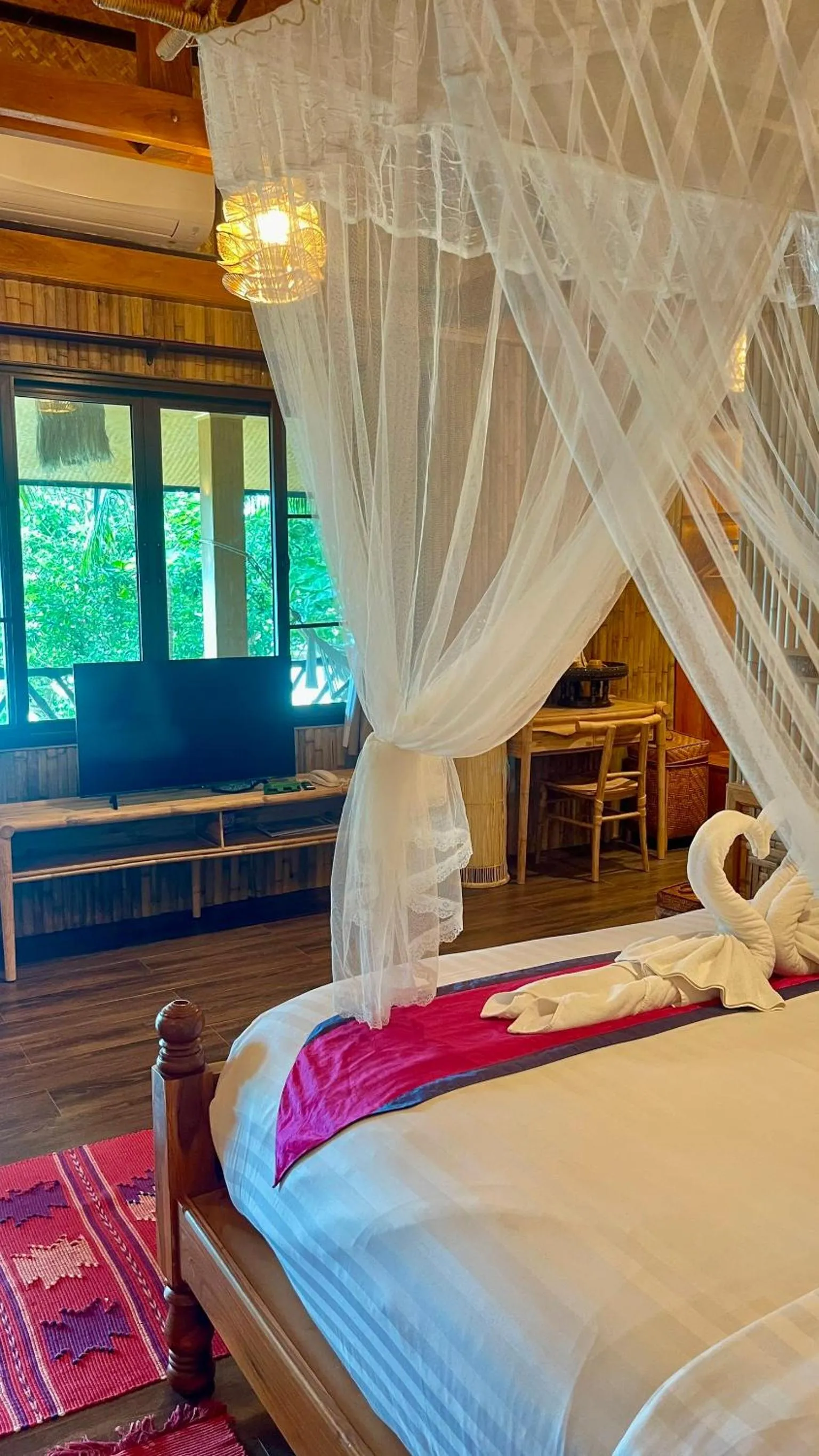 Bed in Viking Nature Resort