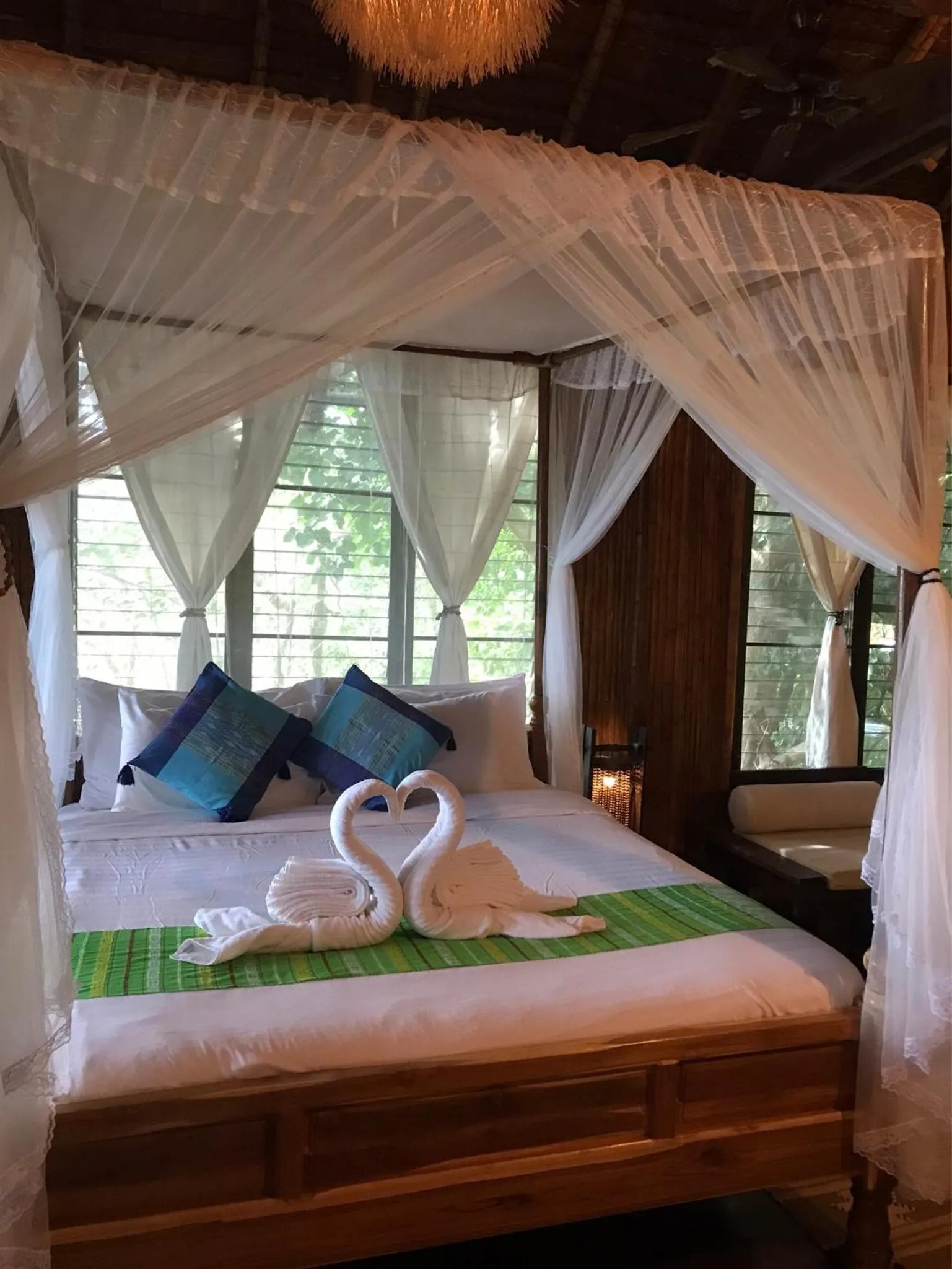 Bed in Viking Nature Resort