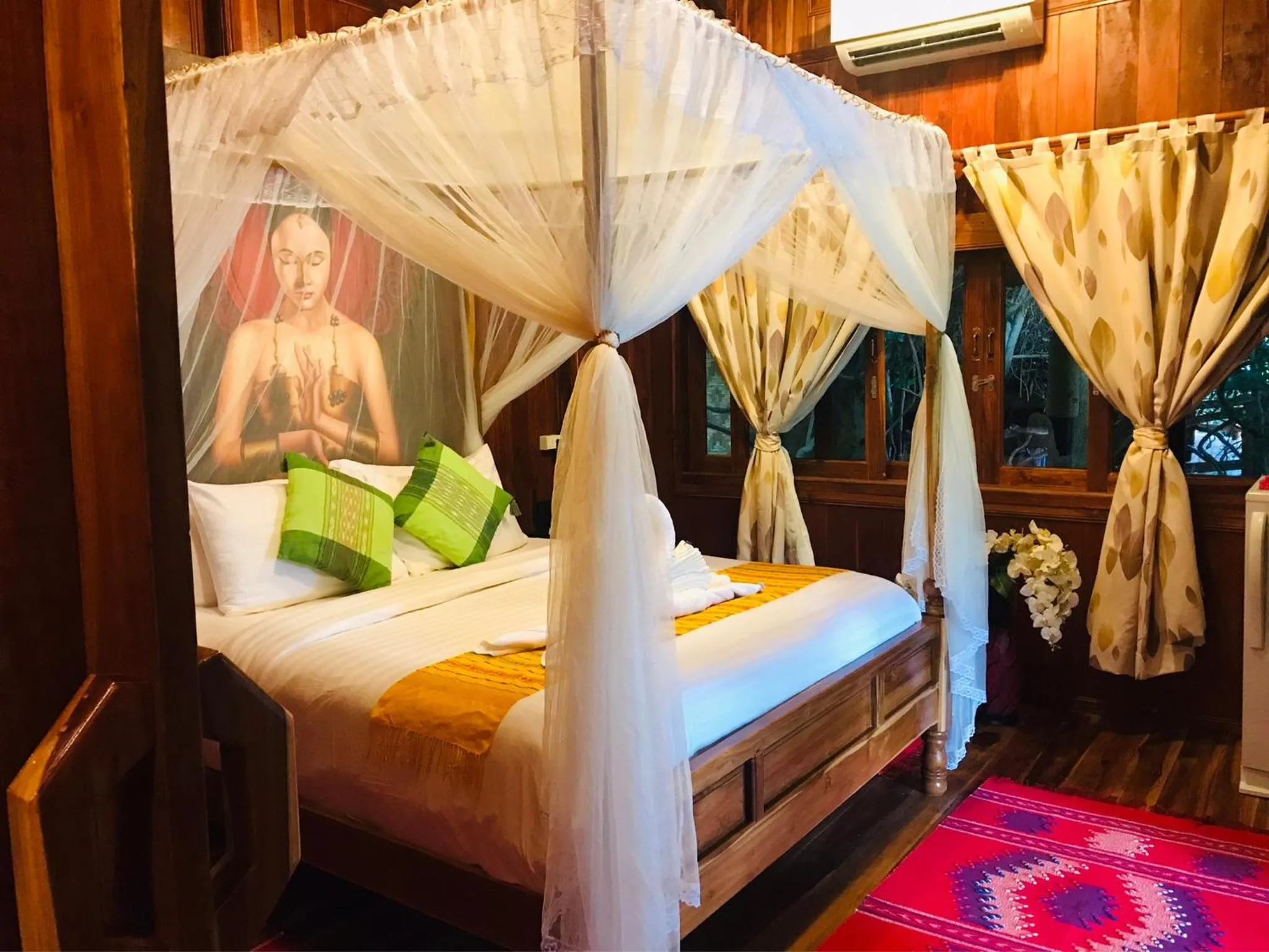 Bed in Viking Nature Resort