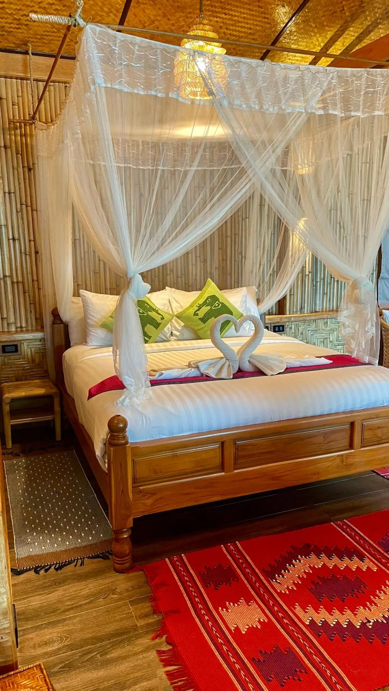 Bed in Viking Nature Resort