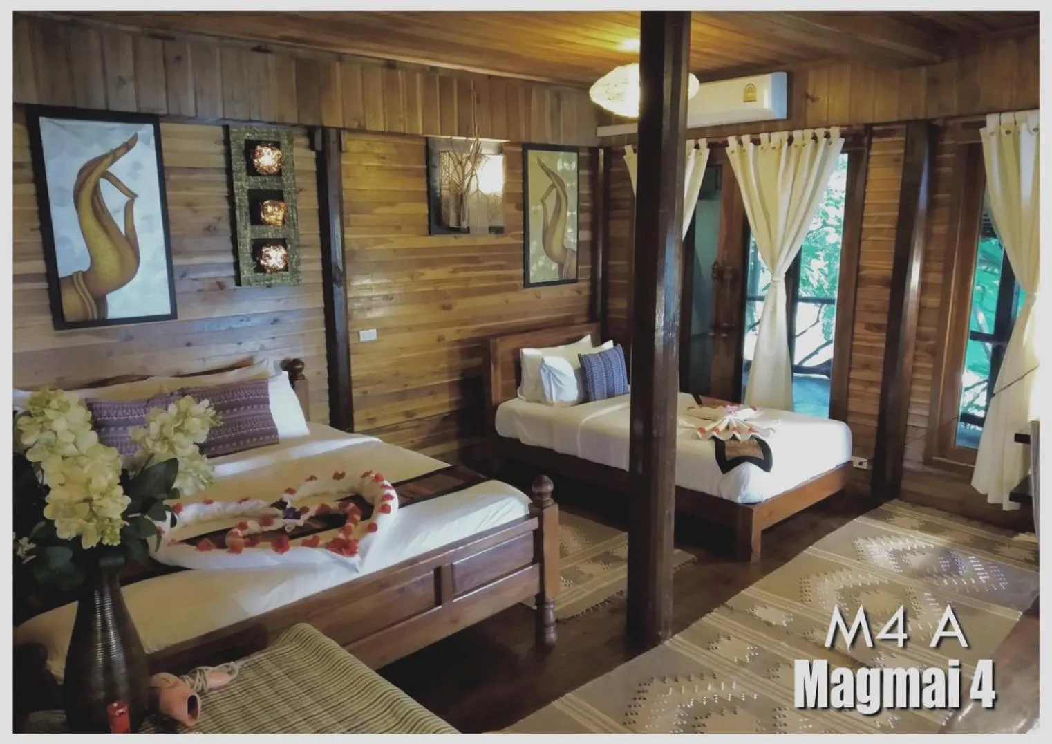 Bed in Viking Nature Resort