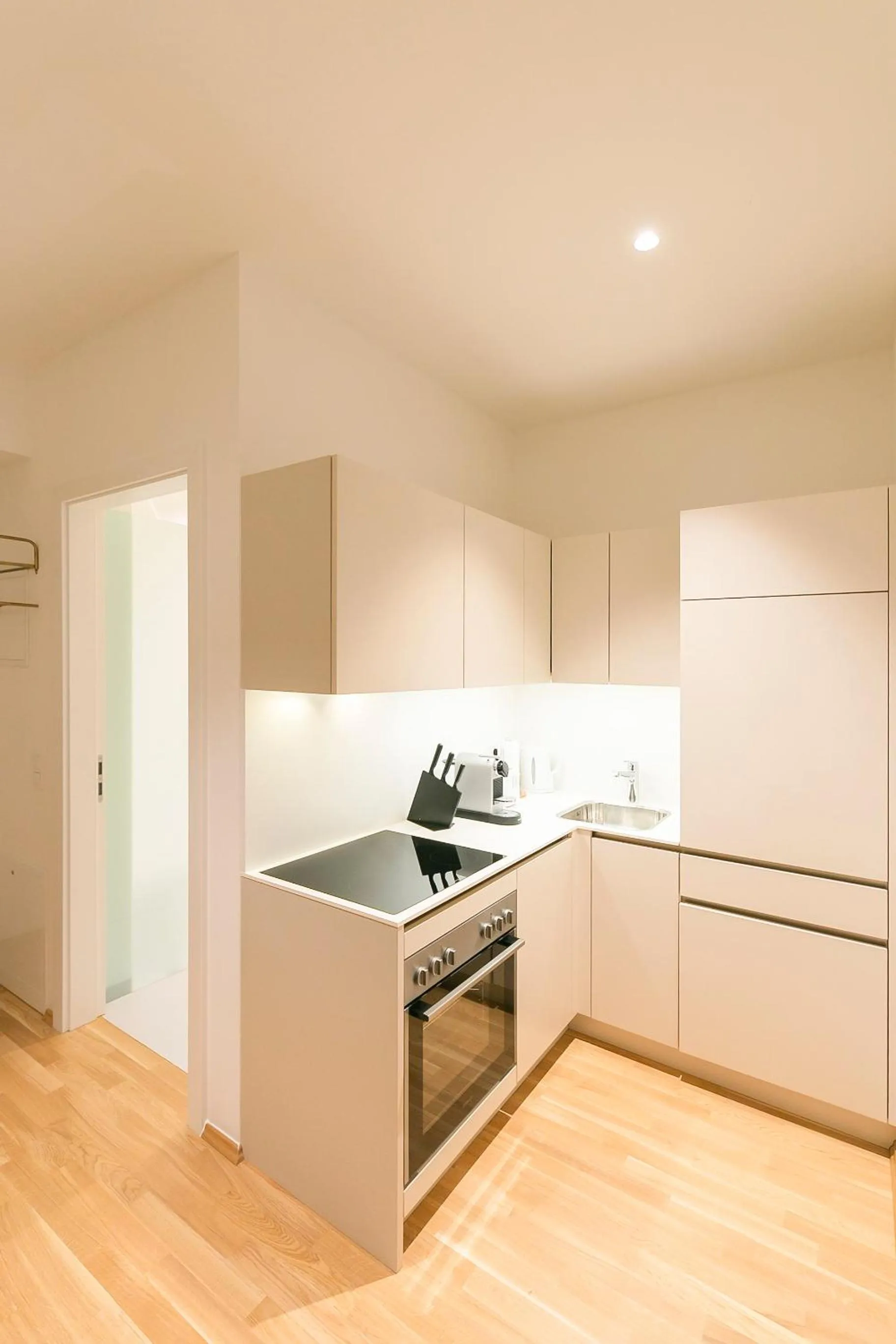 Kitchen or kitchenette in Mint@Naschmarkt Premium Apartments