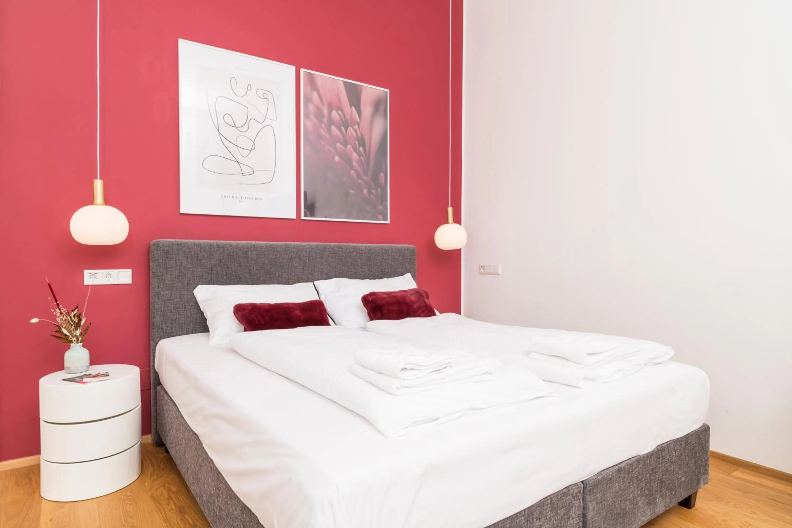 Bedroom, Bed in Mint@Naschmarkt Premium Apartments