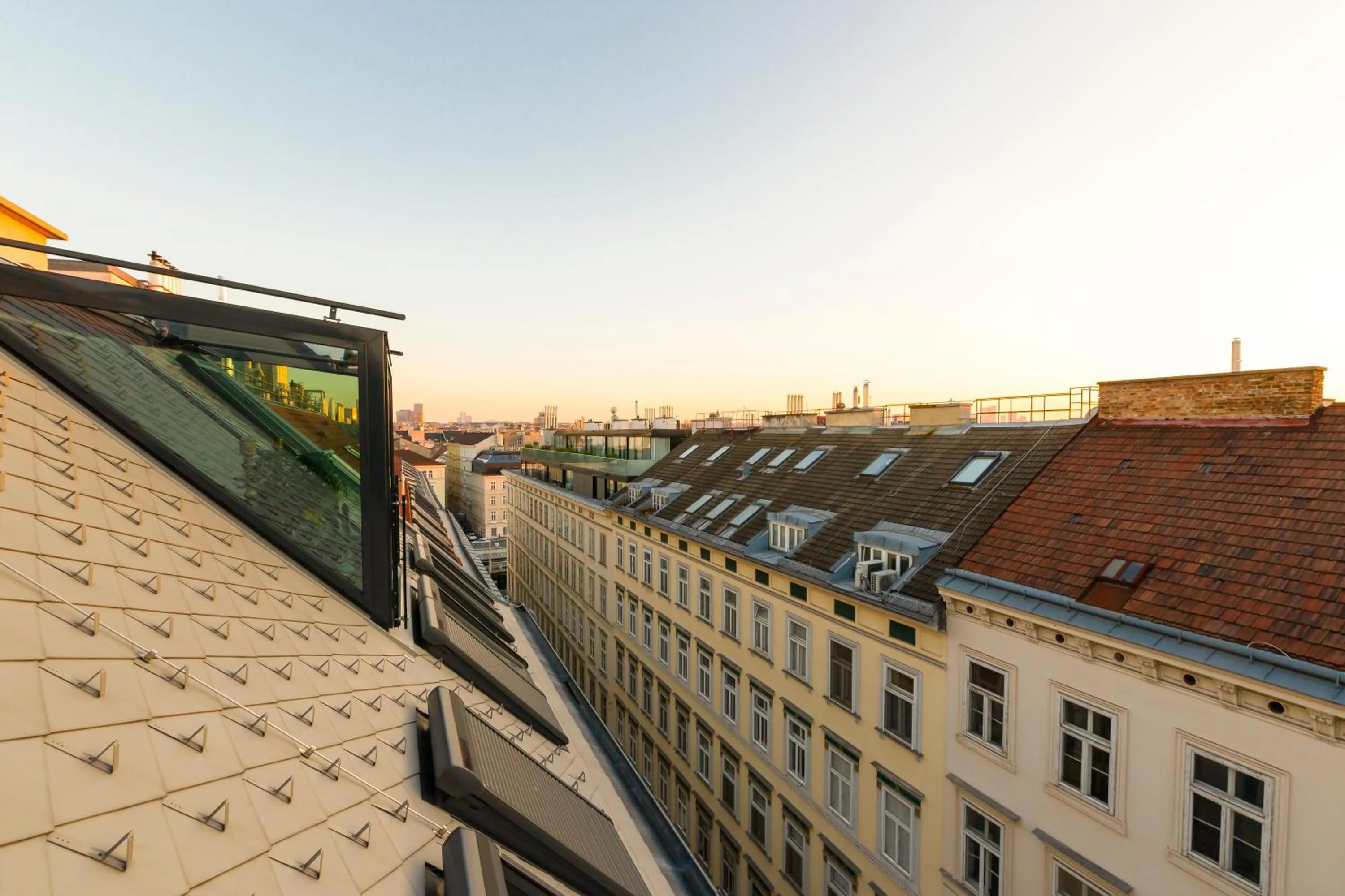 City view in Mint@Naschmarkt Premium Apartments