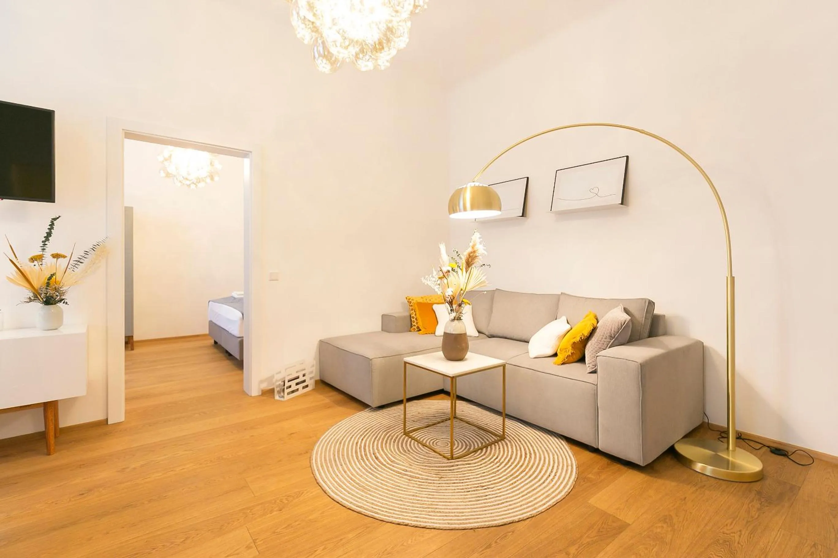 Living room in Mint@Naschmarkt Premium Apartments