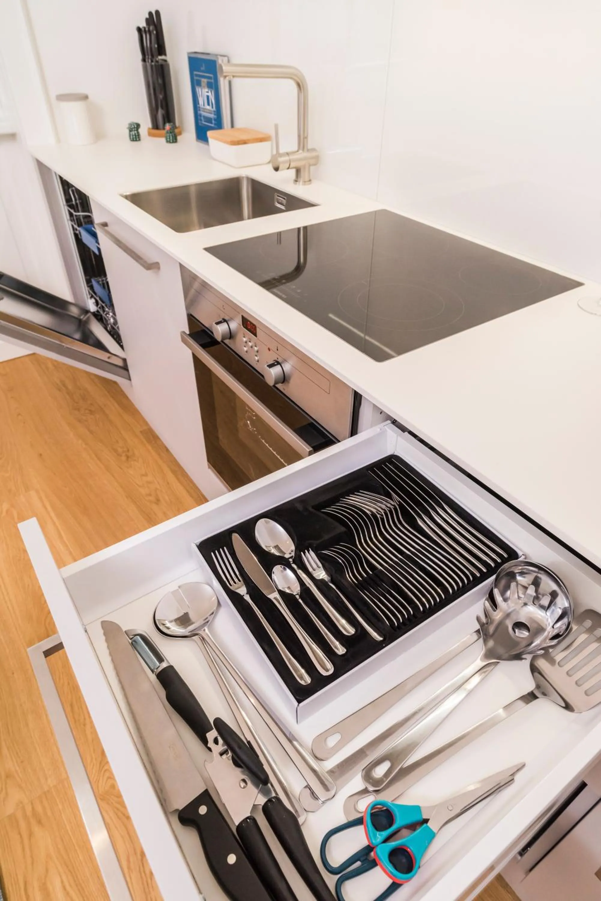Kitchen or kitchenette in Mint@Naschmarkt Premium Apartments