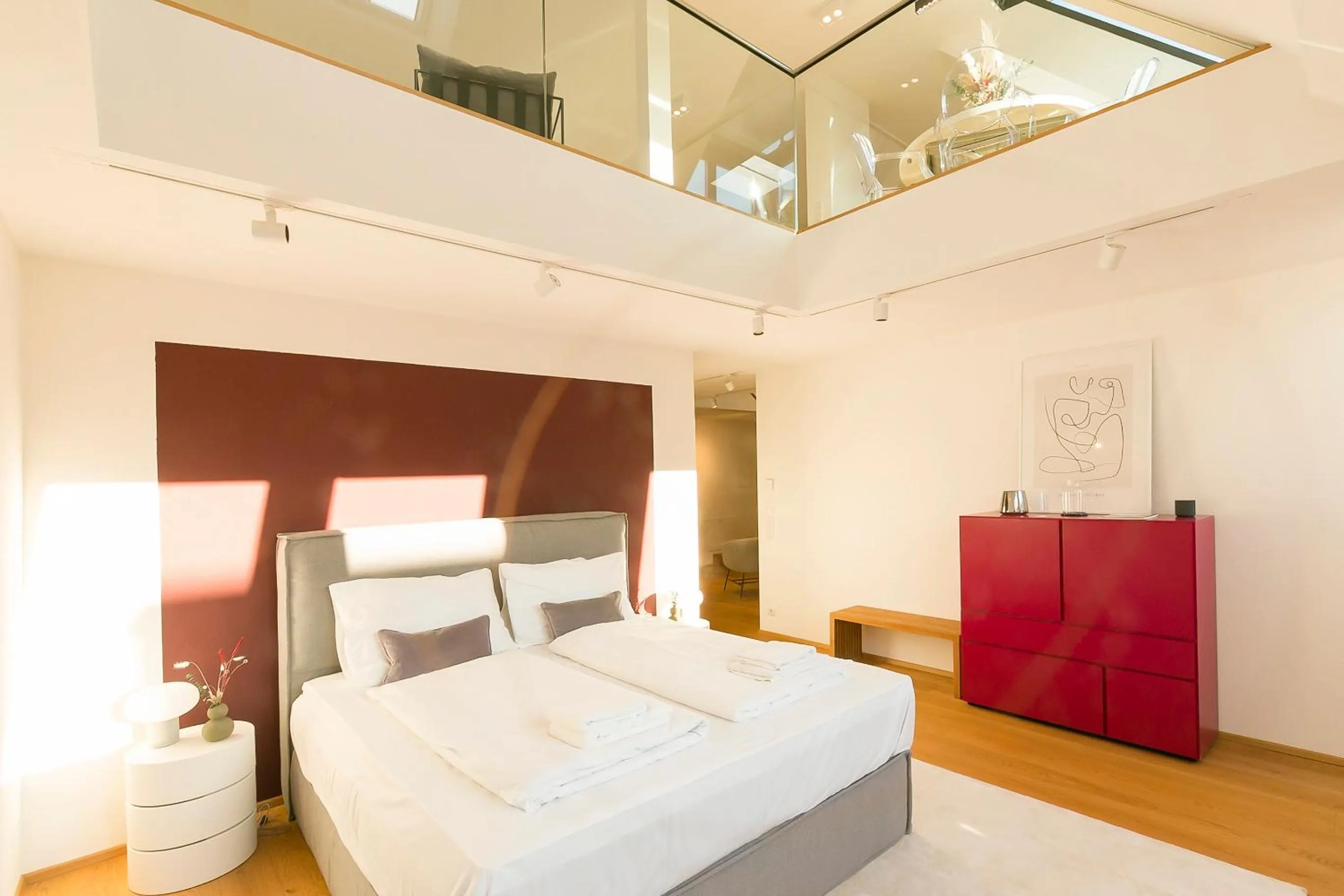 Bedroom, Bed in Mint@Naschmarkt Premium Apartments