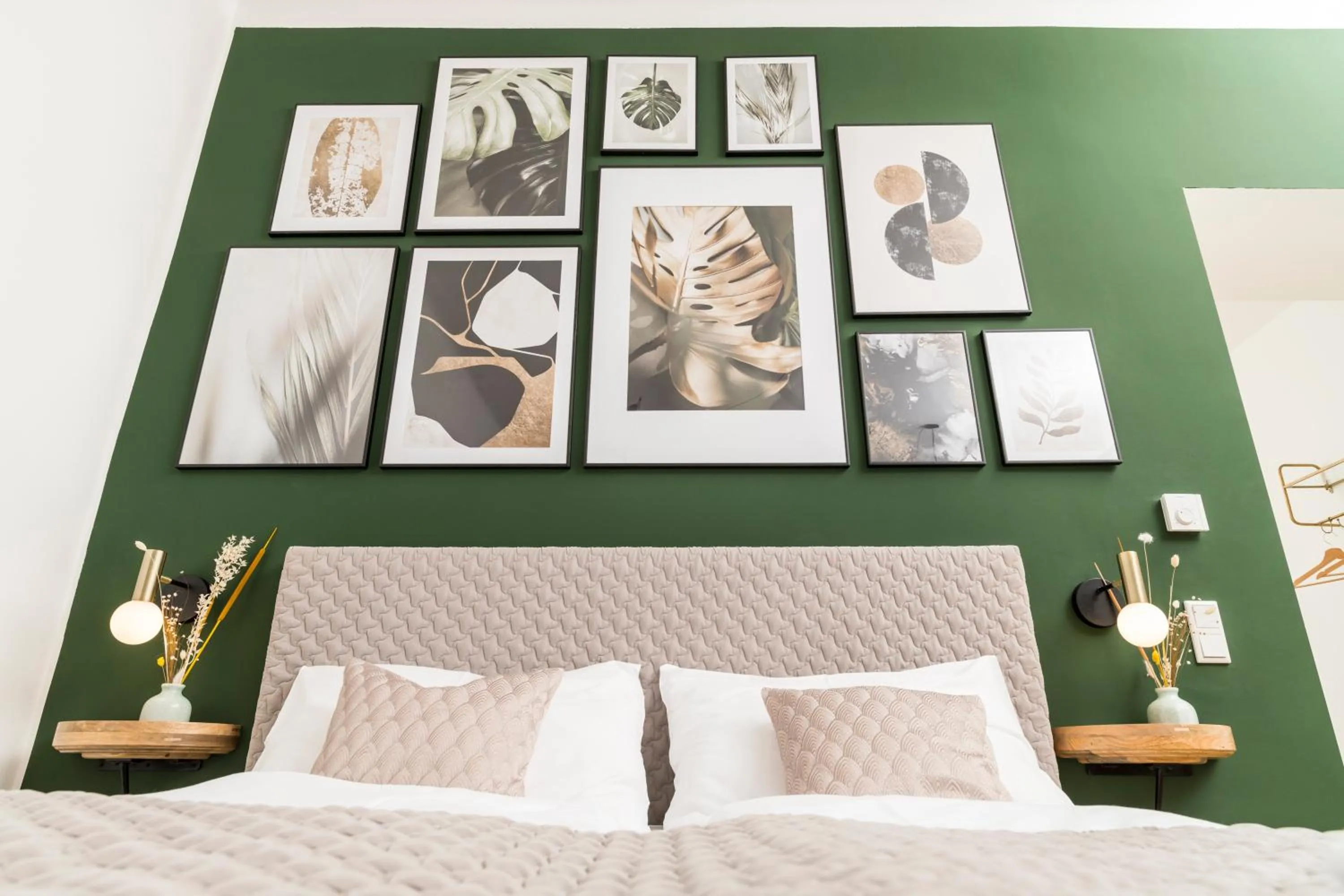 Bedroom, Bed in Mint@Naschmarkt Premium Apartments
