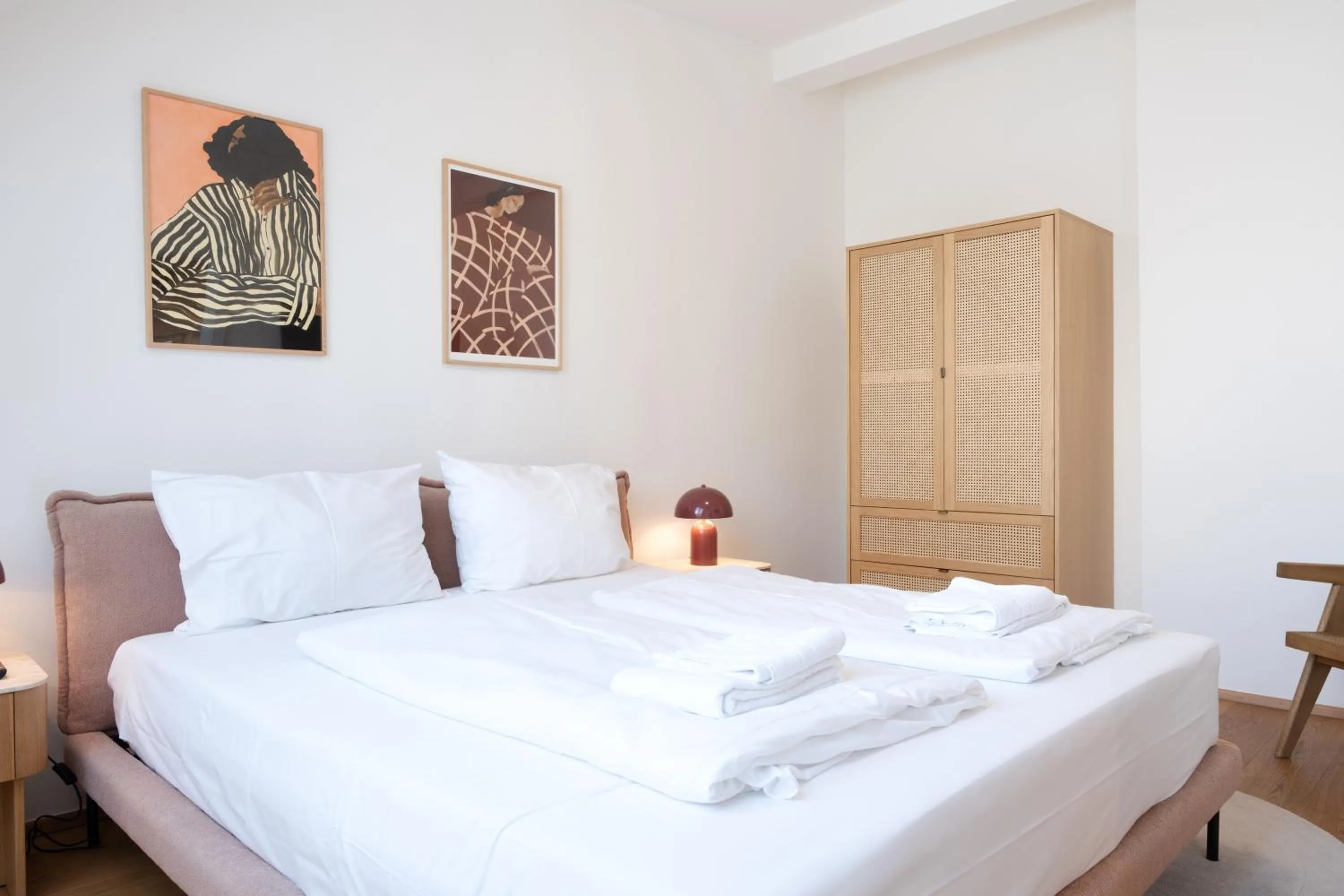 Bedroom, Bed in Mint@Naschmarkt Premium Apartments