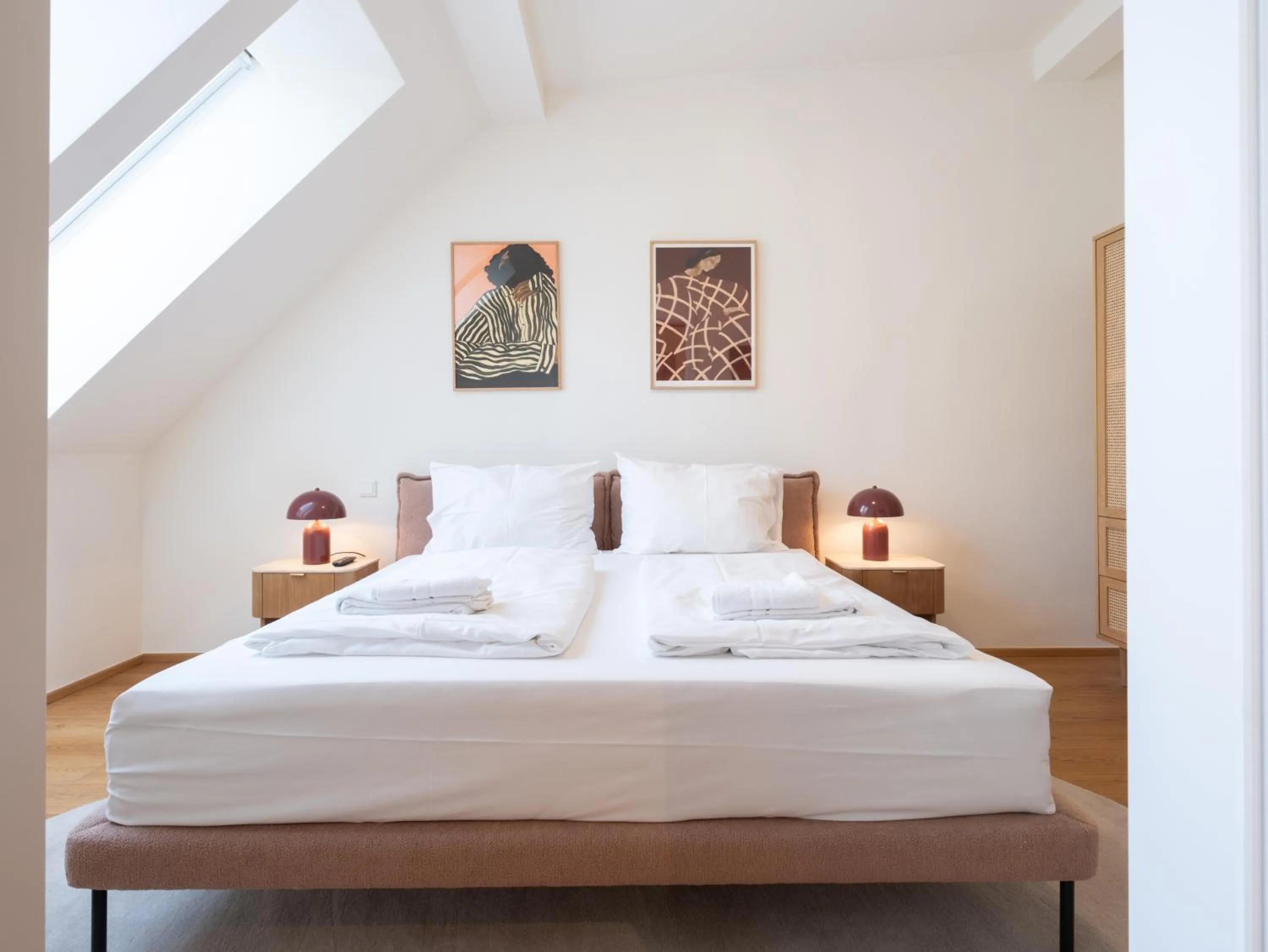 Bedroom, Bed in Mint@Naschmarkt Premium Apartments