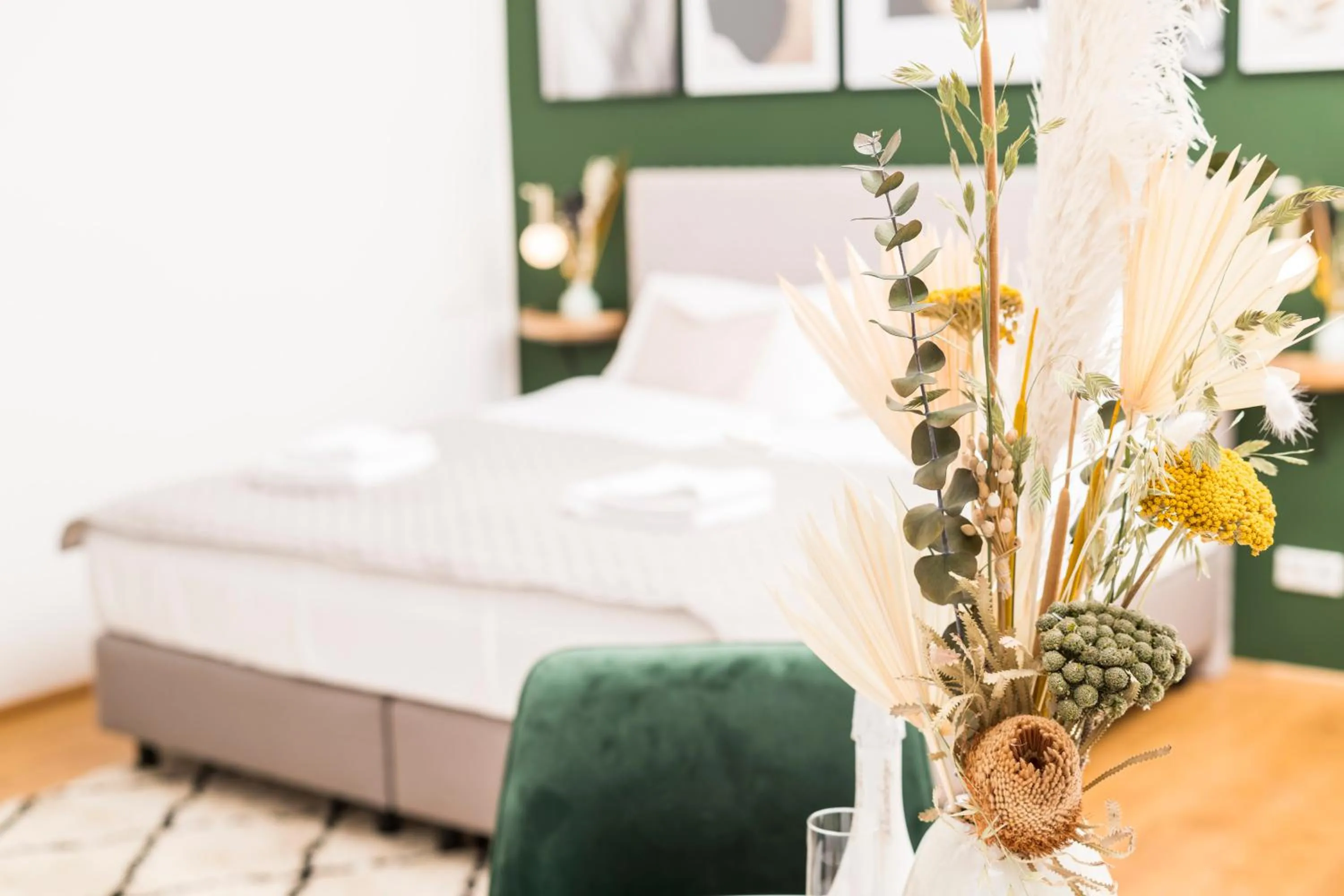 Bedroom, Bed in Mint@Naschmarkt Premium Apartments