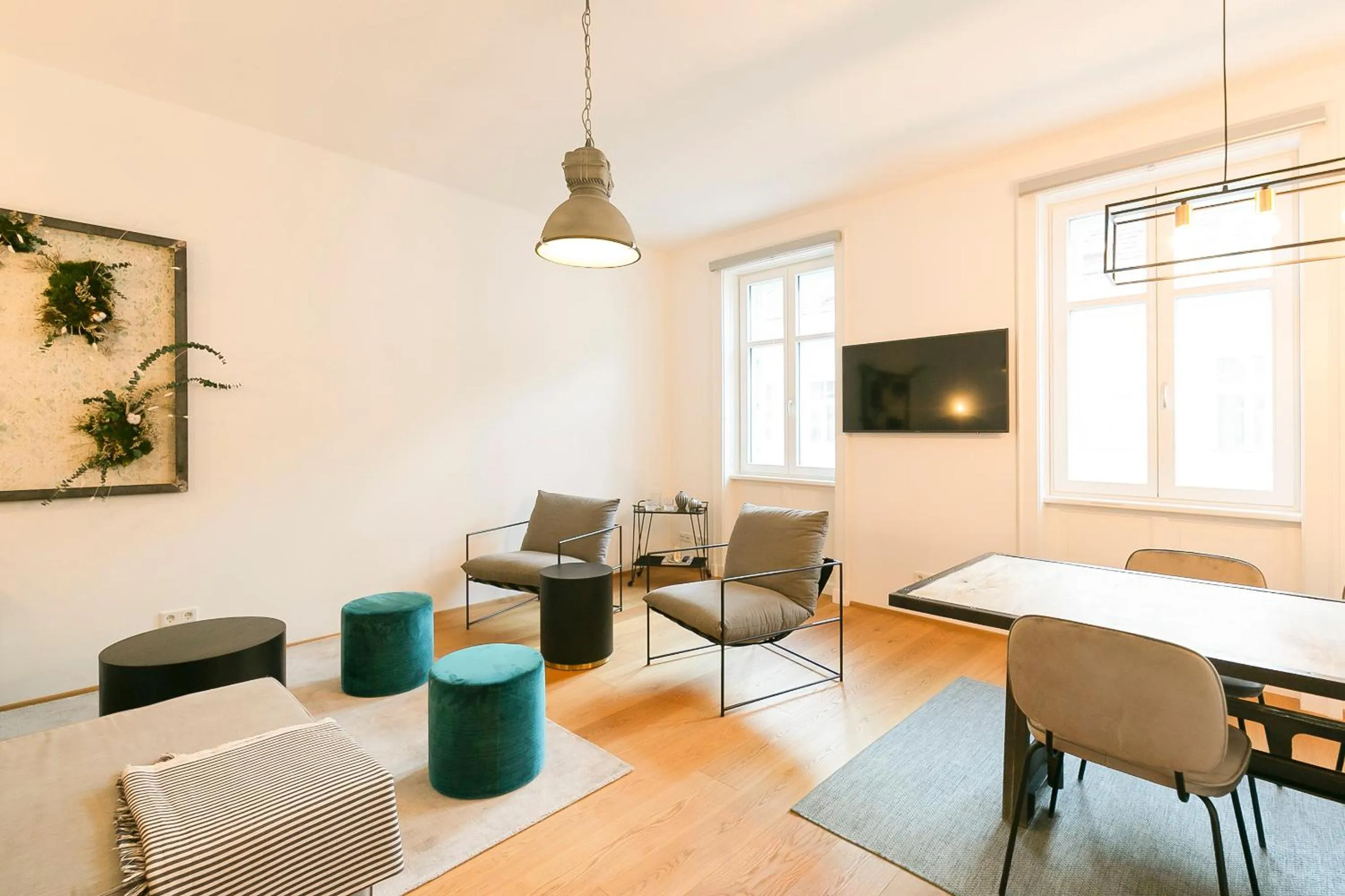 Living room in Mint@Naschmarkt Premium Apartments