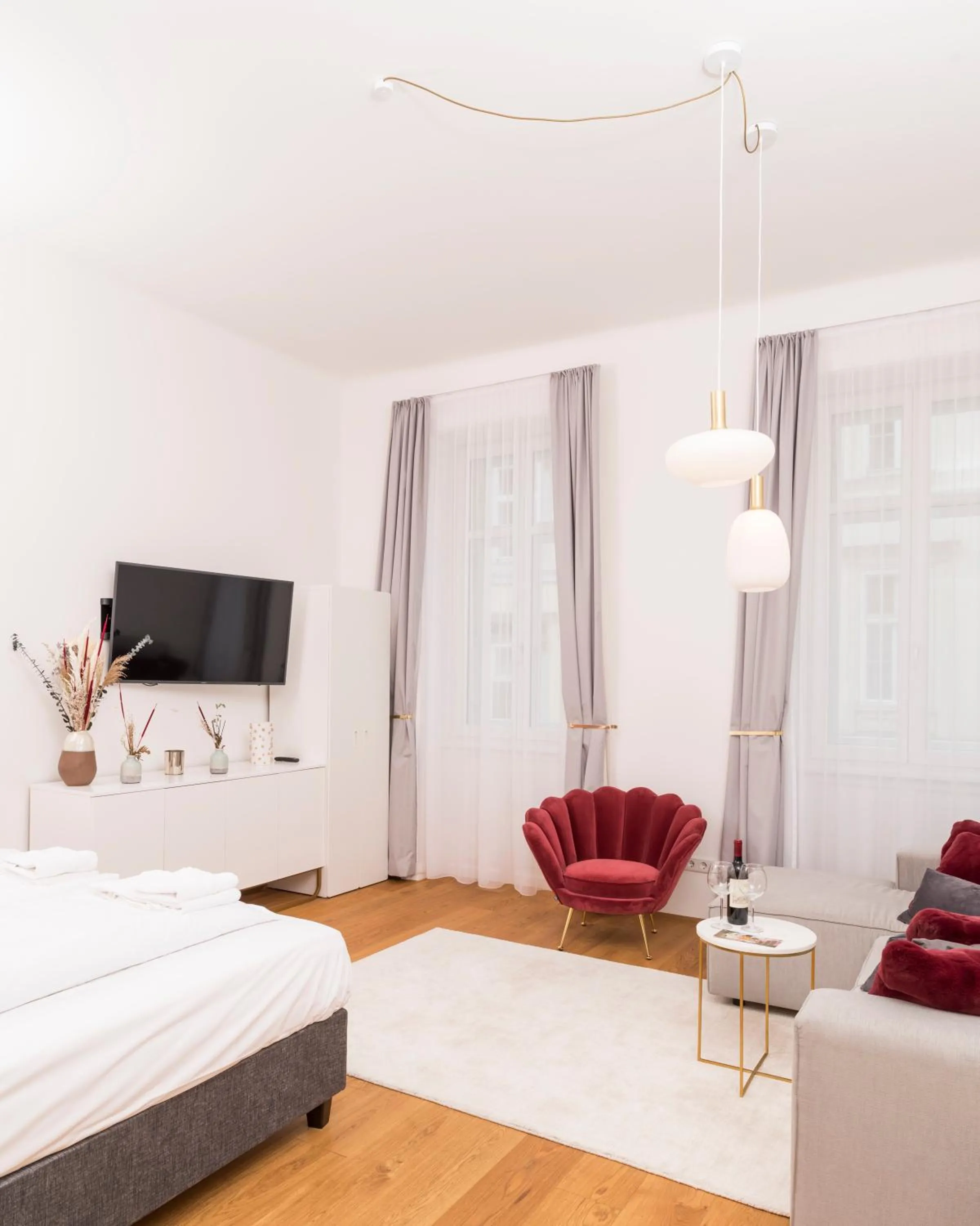 Bedroom, Bed in Mint@Naschmarkt Premium Apartments