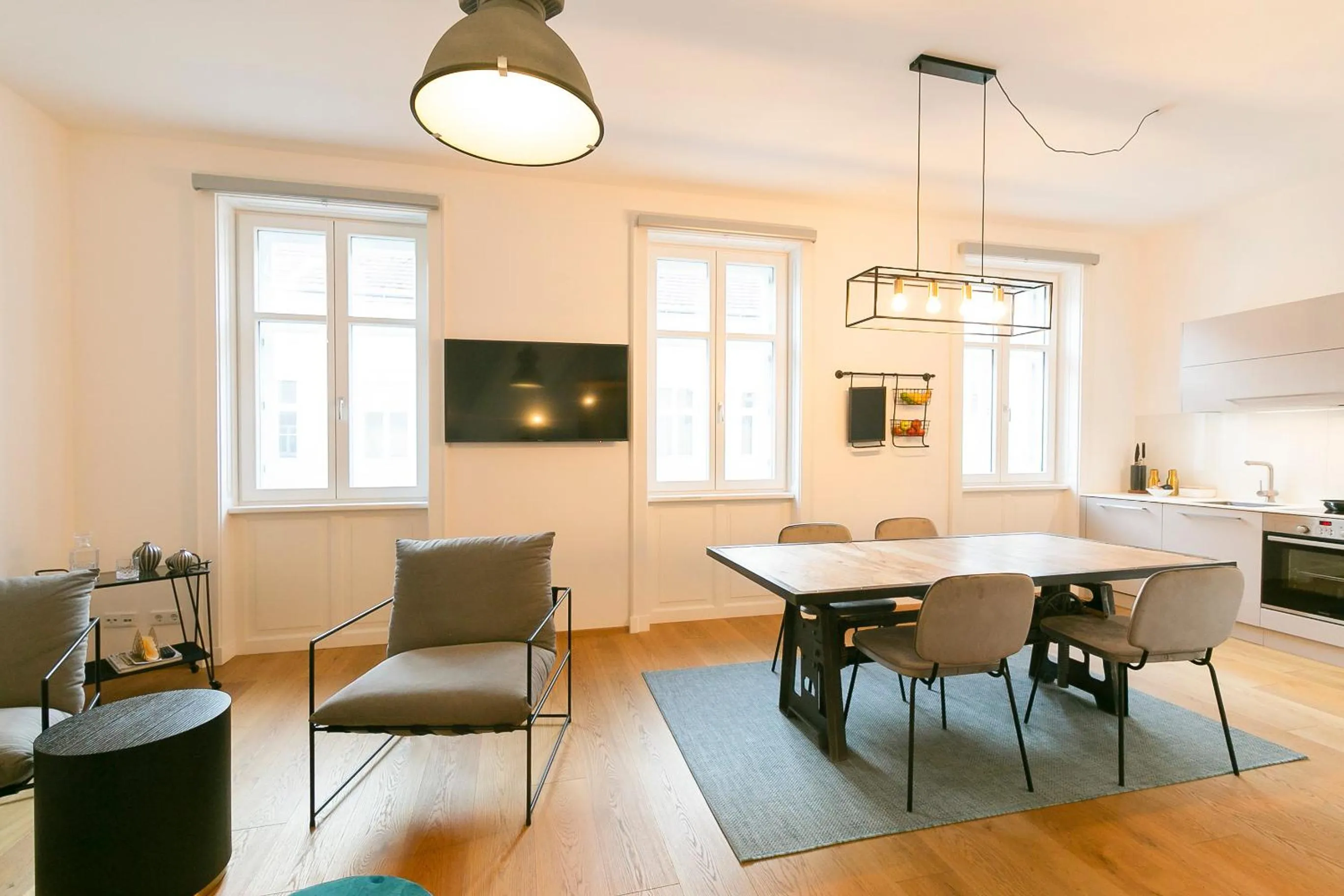 Kitchen or kitchenette in Mint@Naschmarkt Premium Apartments