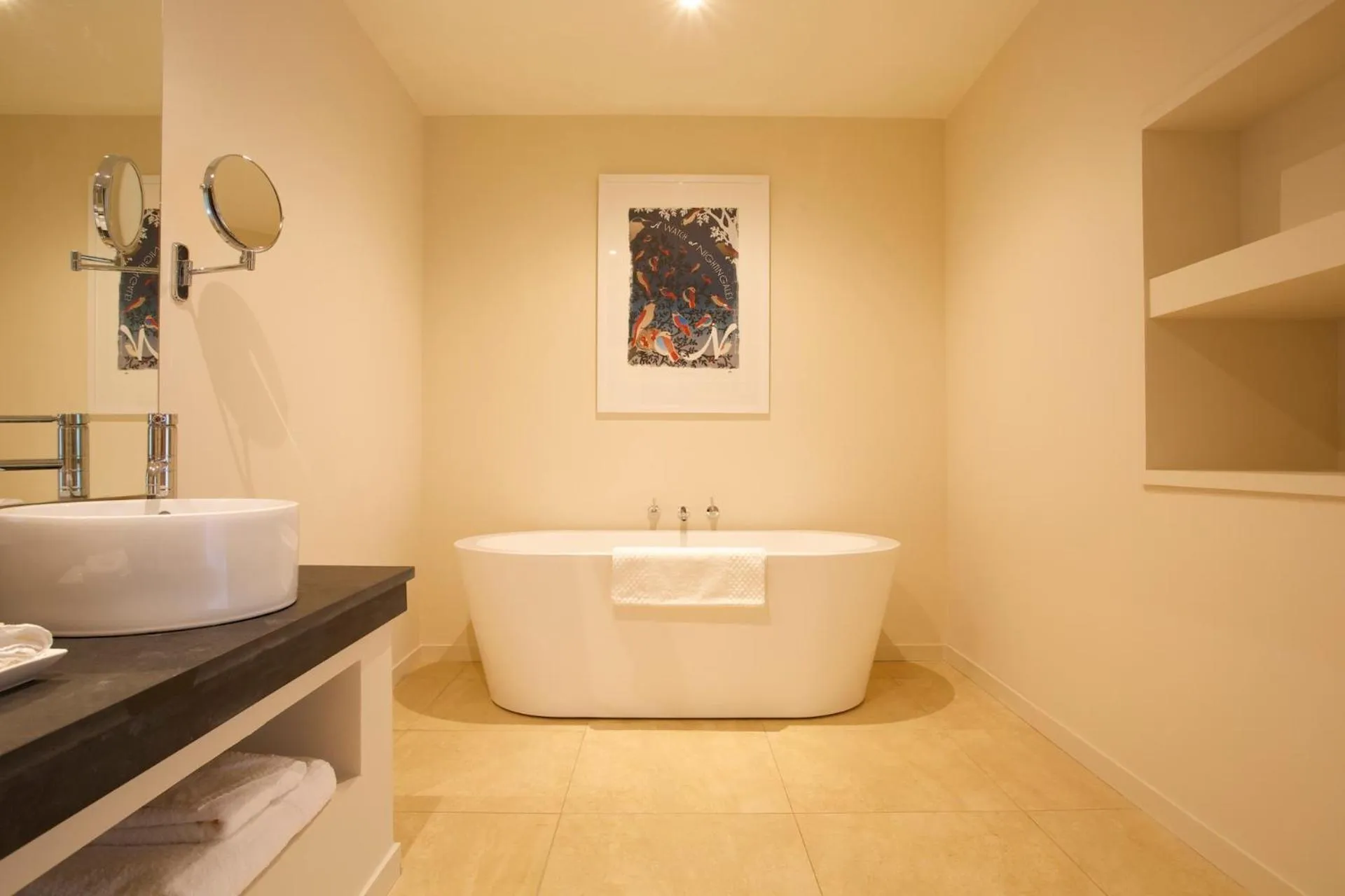 Bathroom in The Plume of Feathers