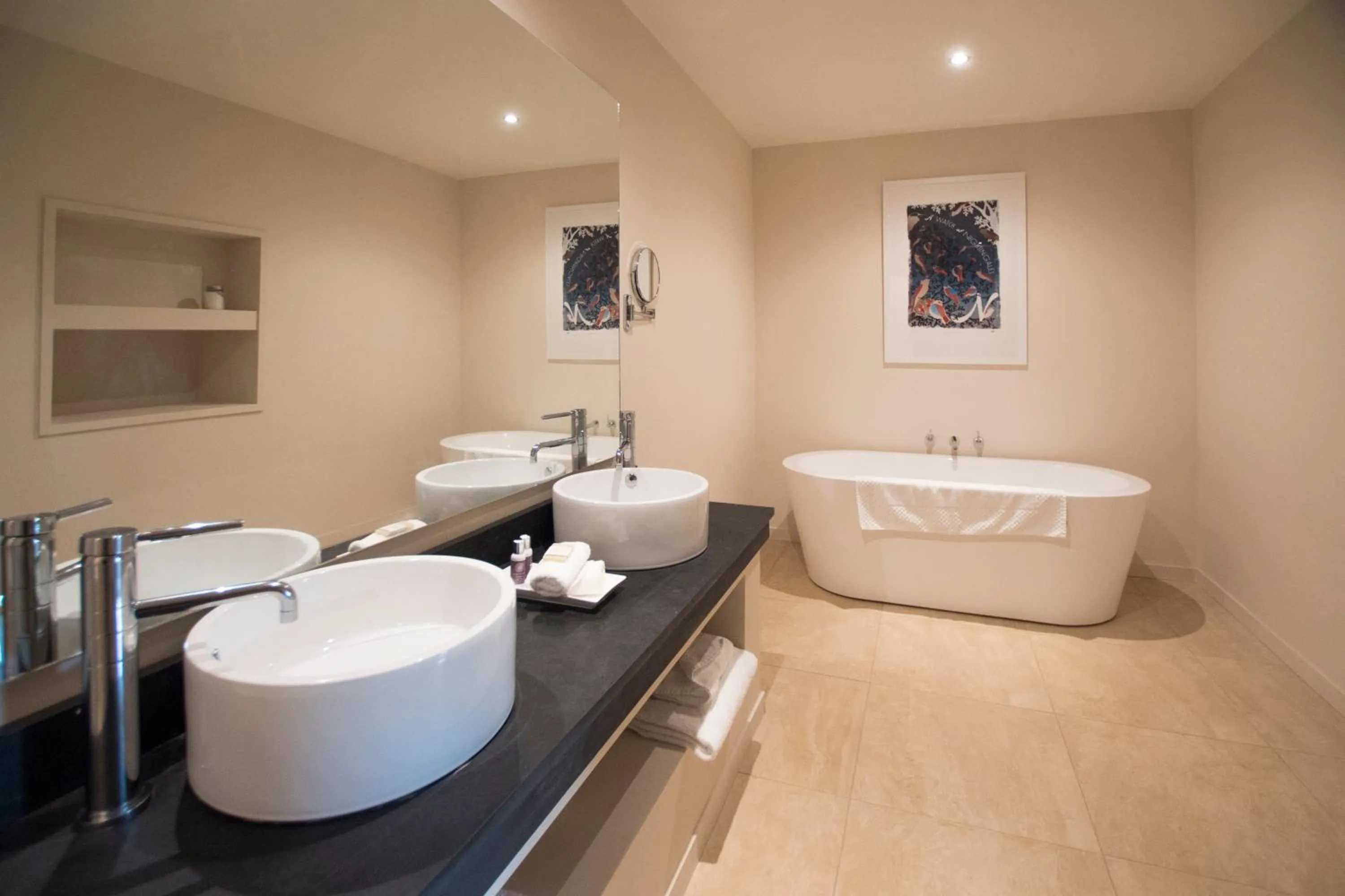 Bathroom in The Plume of Feathers