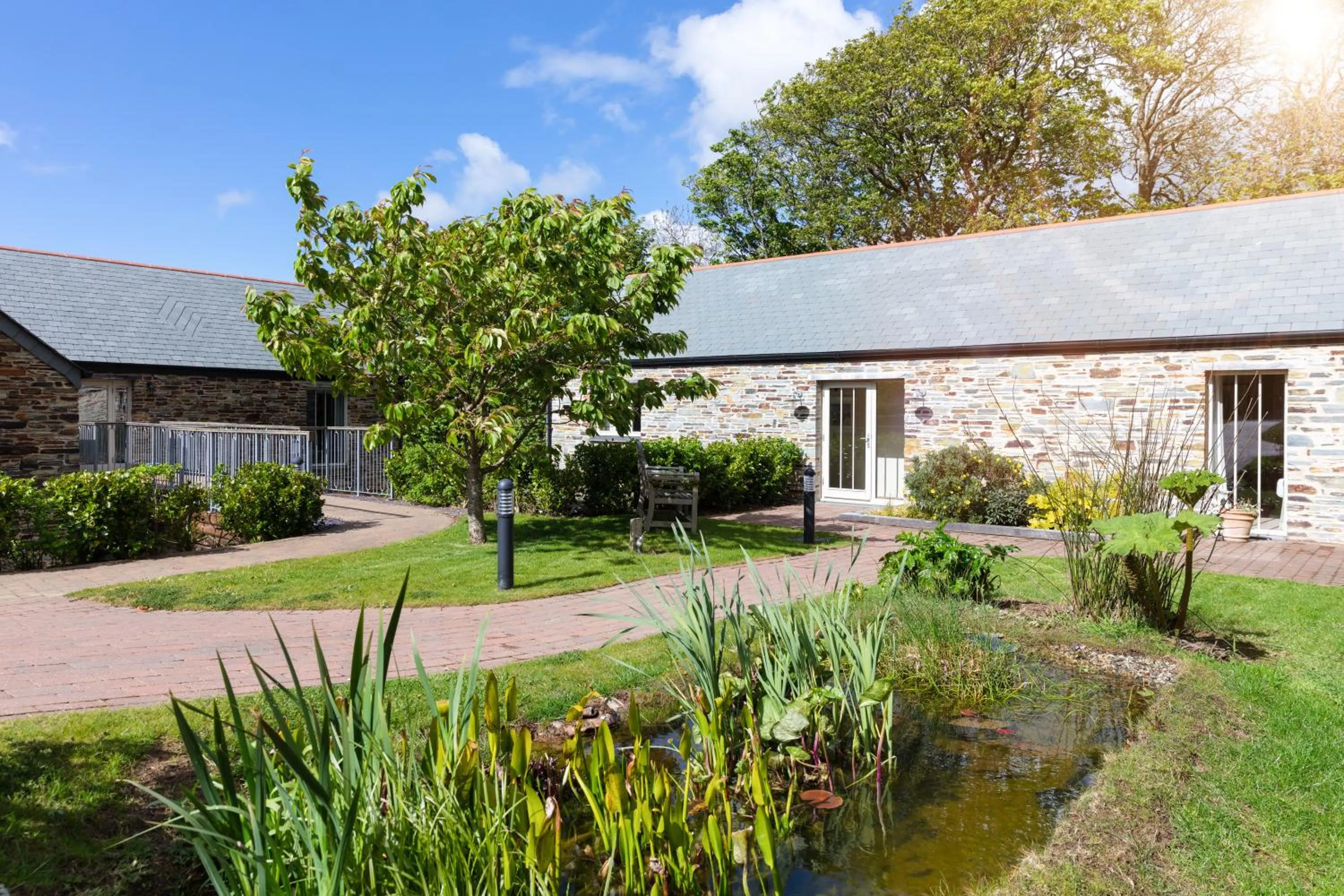 Property building in The Plume of Feathers