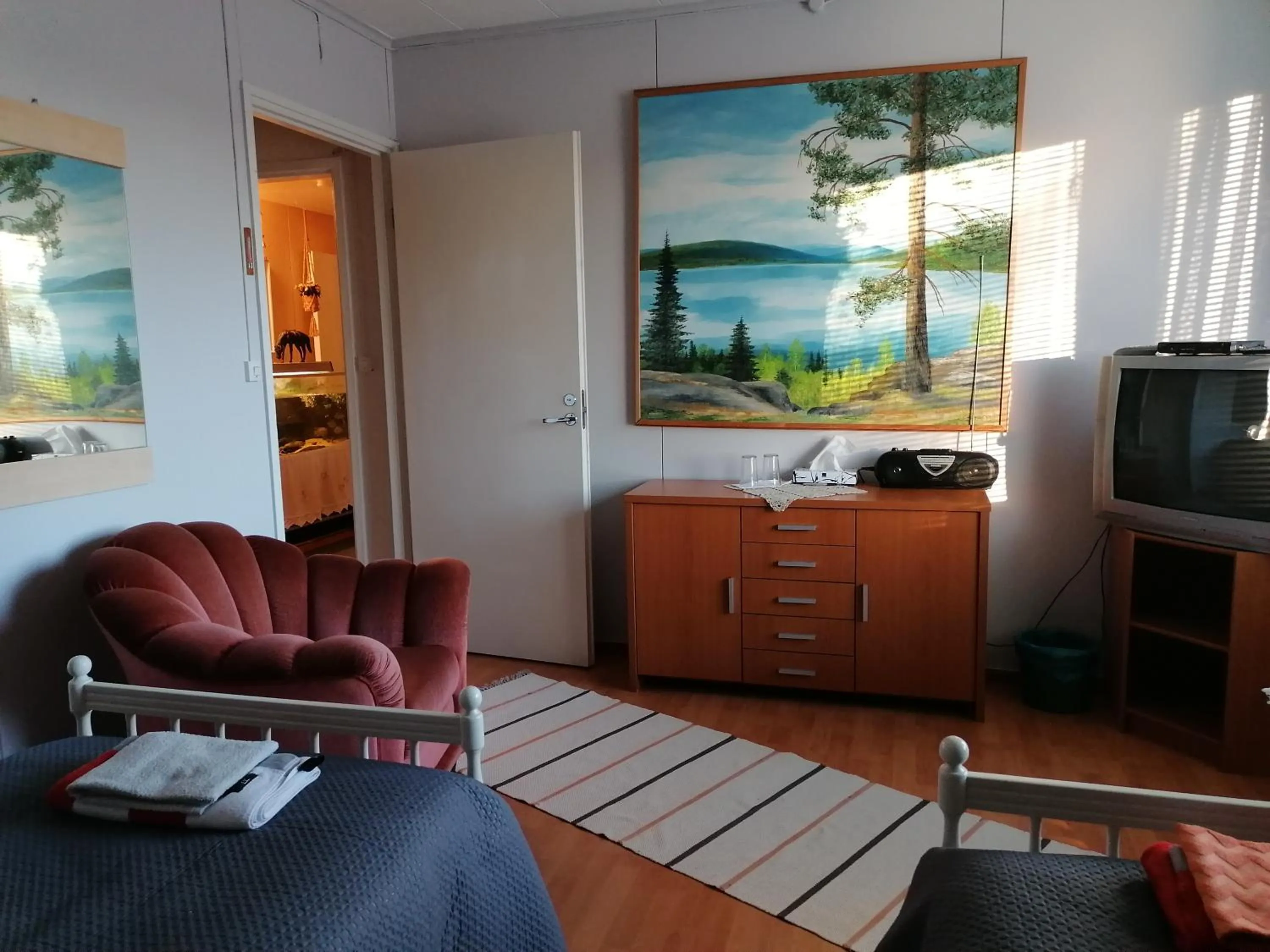 Bed in Motelli Nuttulinna