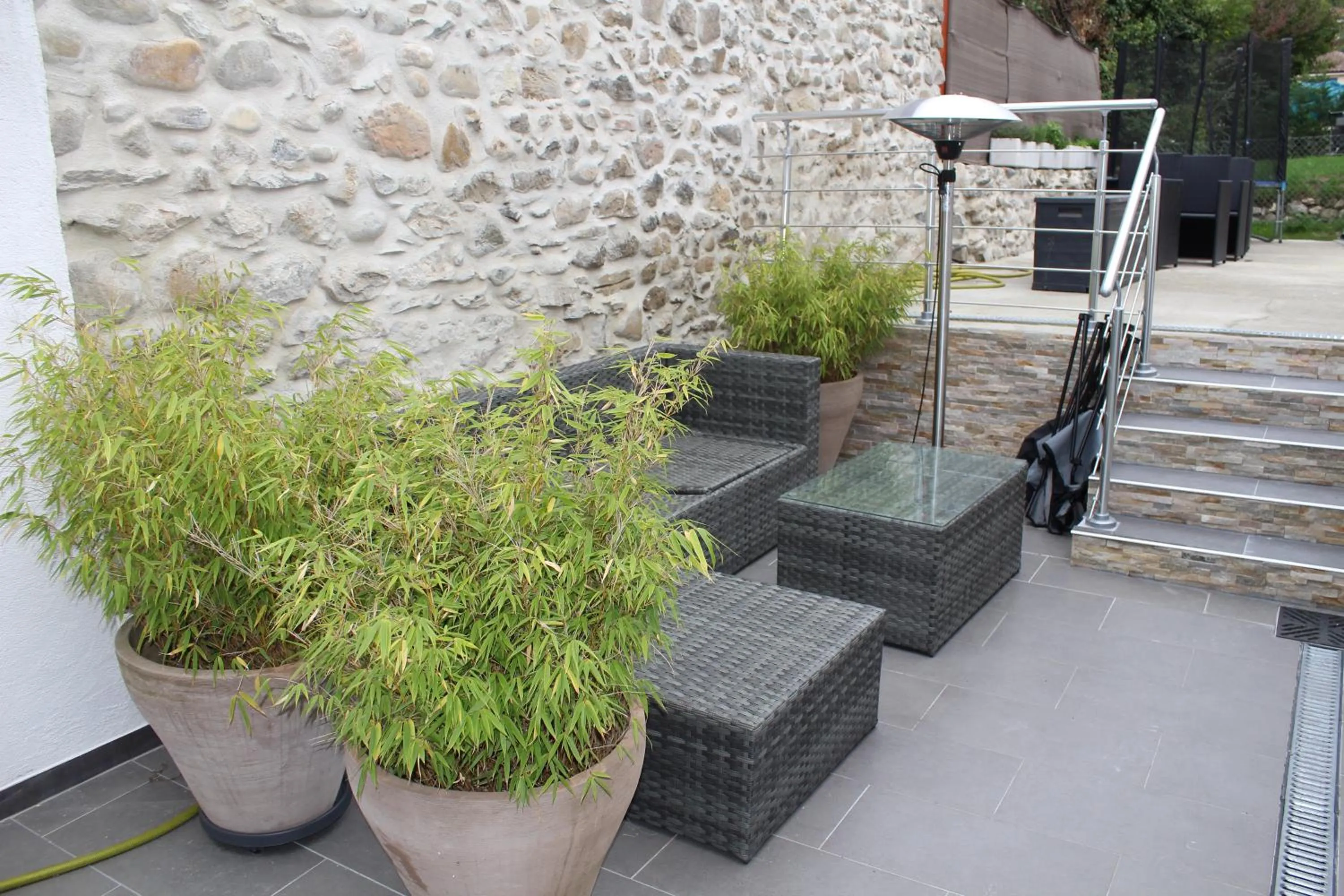 Patio in Au cœur du vignoble sur Bursins