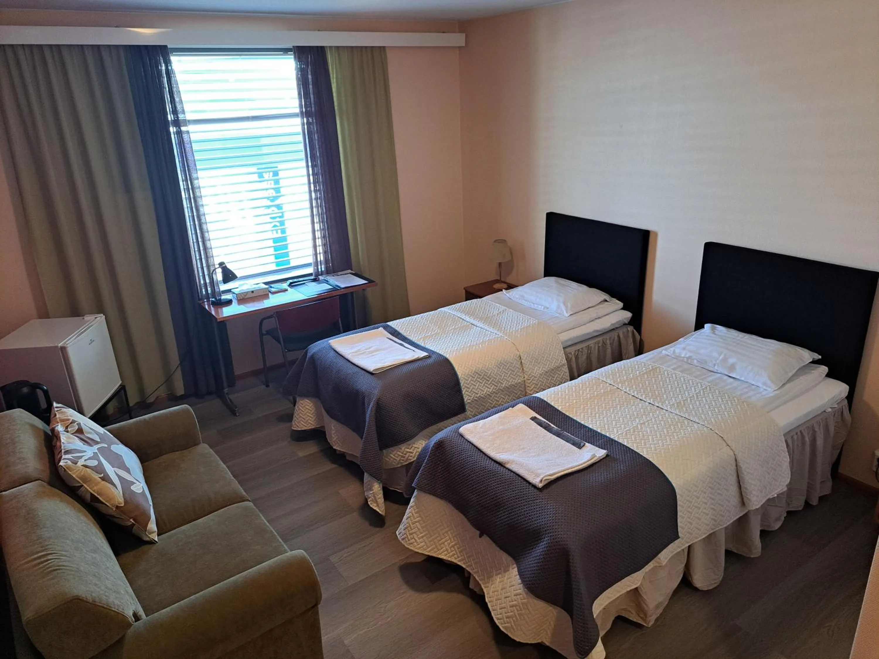 Bed in Hotelli Kärsämäki