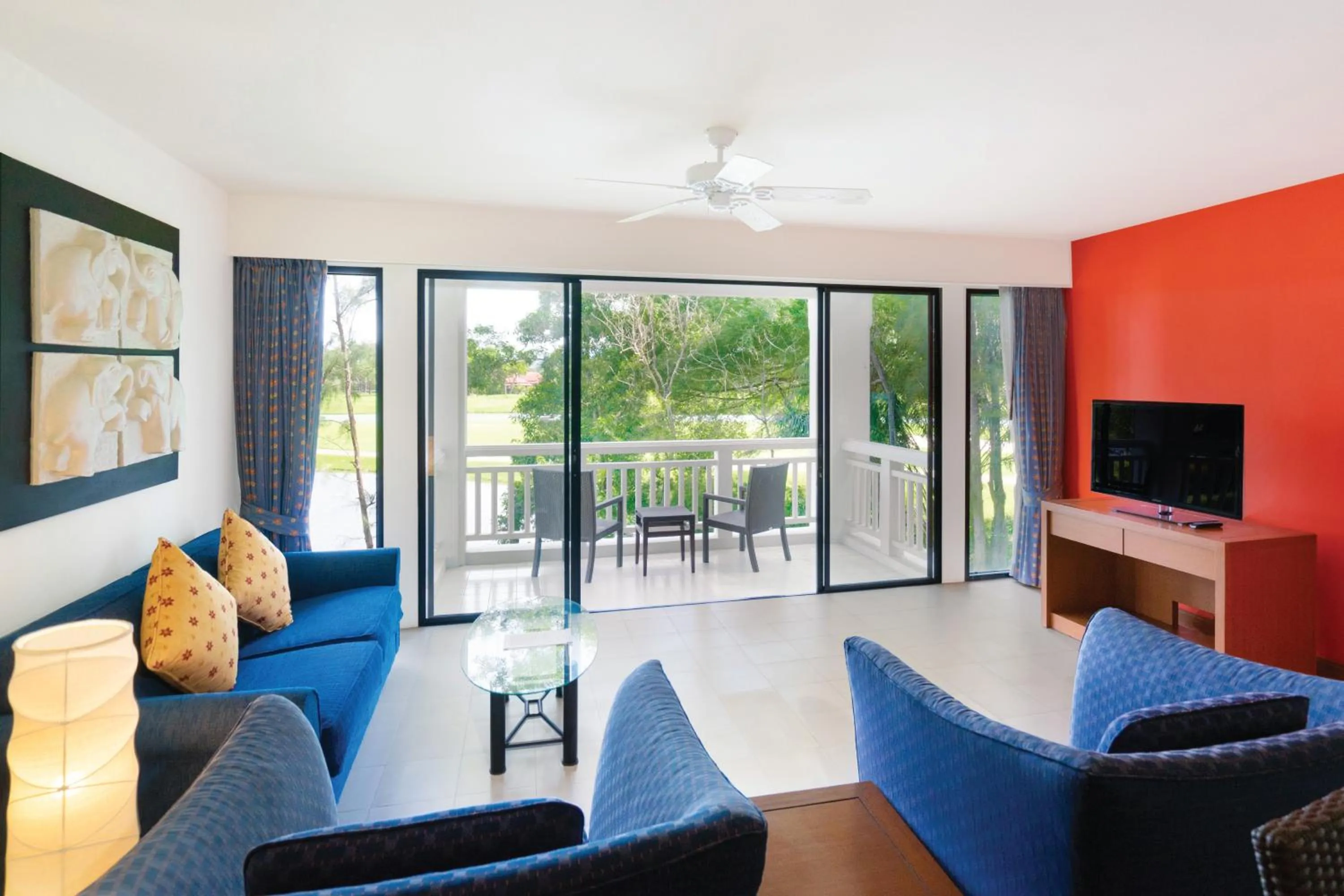 Living room in Homm Suites Laguna, part of Banyan Group
