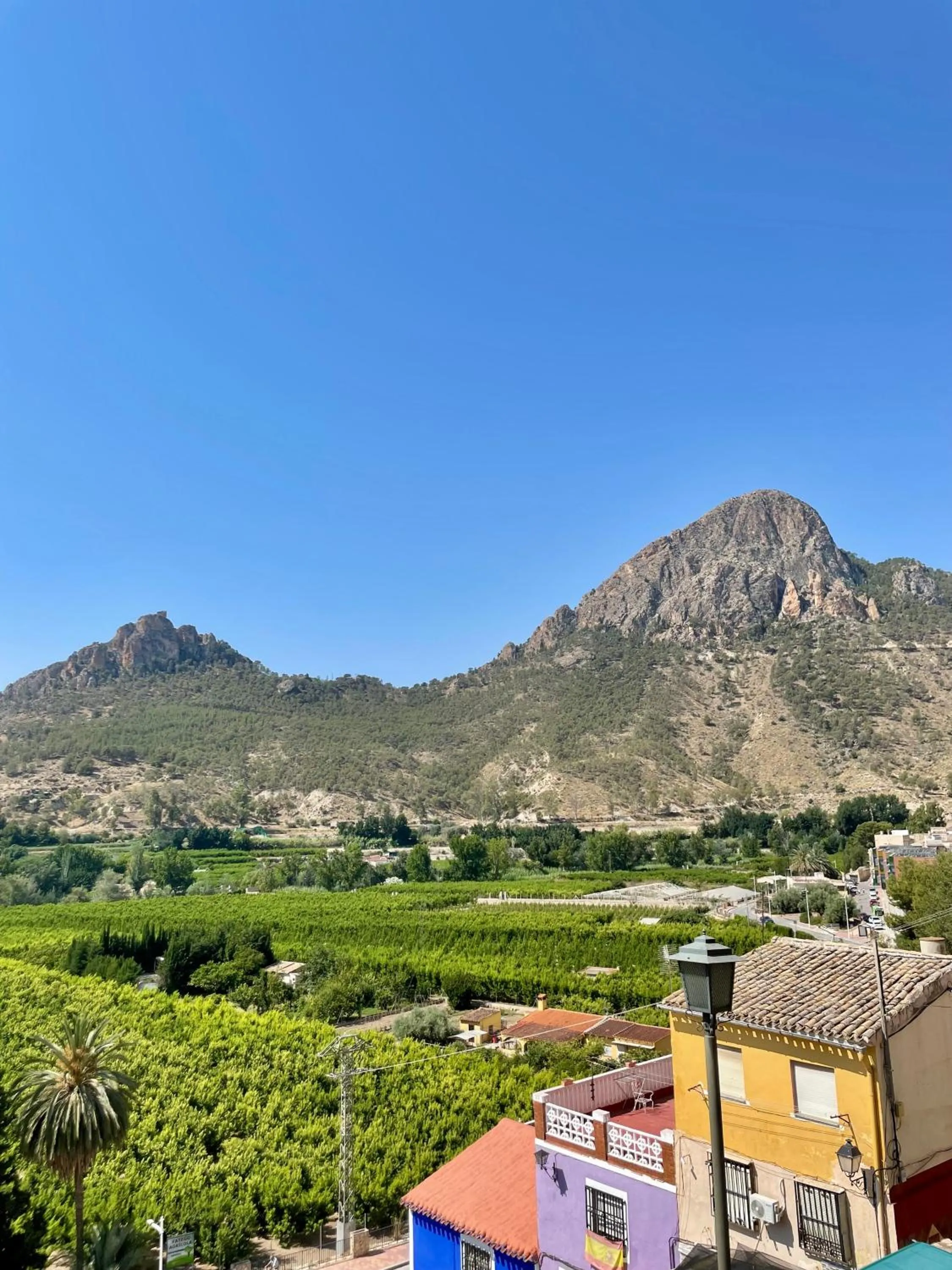 Mountain view in Hotel San Sebastián Hospedería