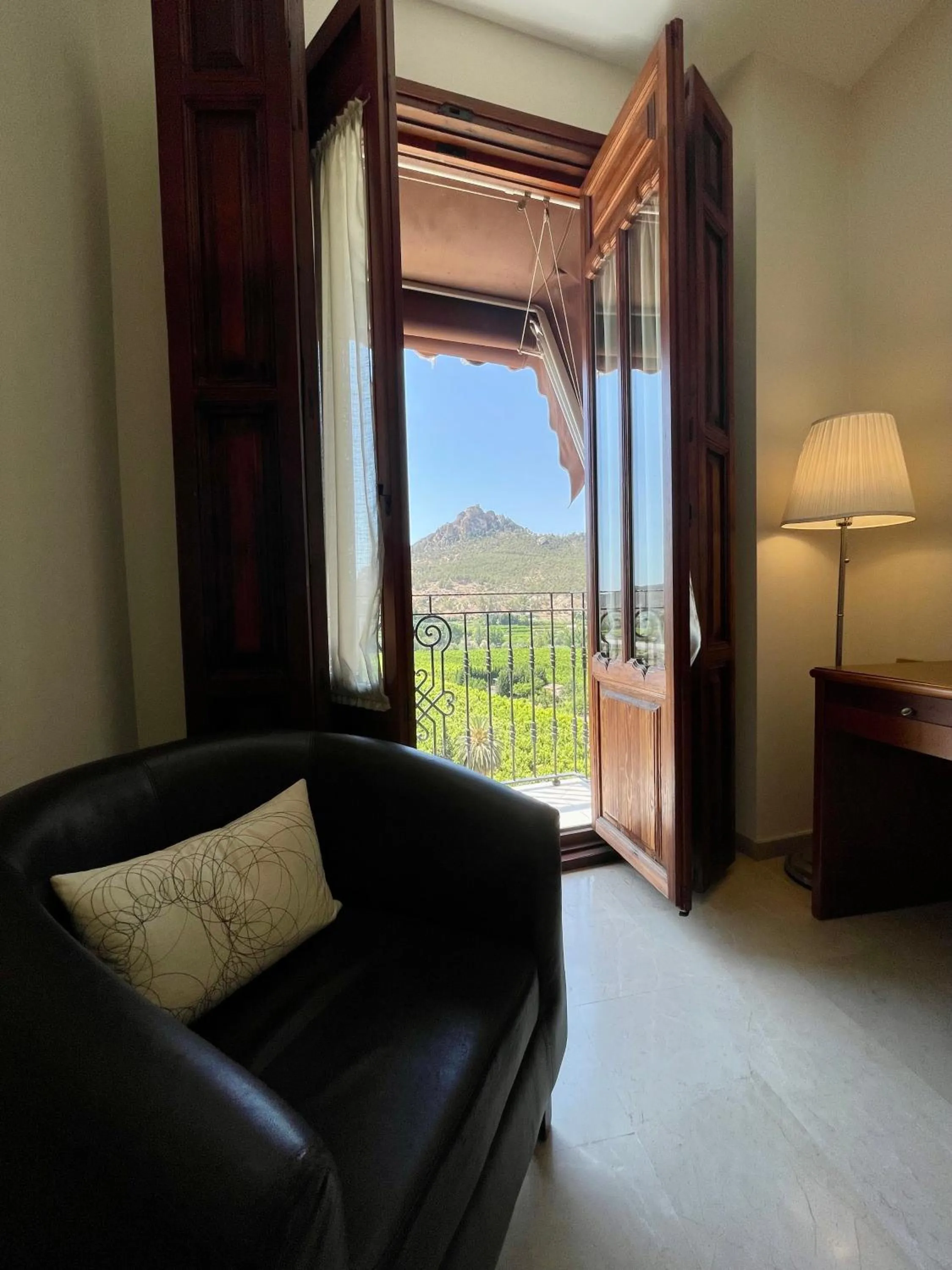 Decorative detail, Bed in Hotel San Sebastián Hospedería