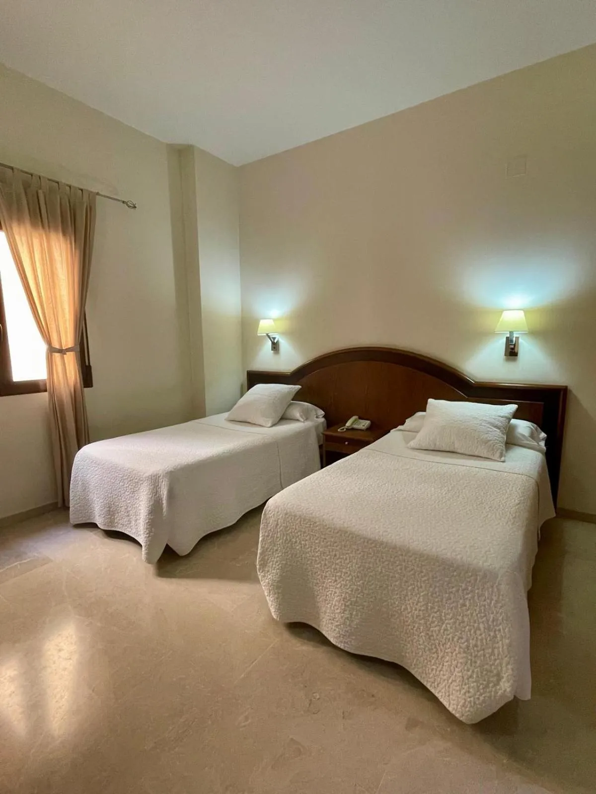 Bed in Hotel San Sebastián Hospedería