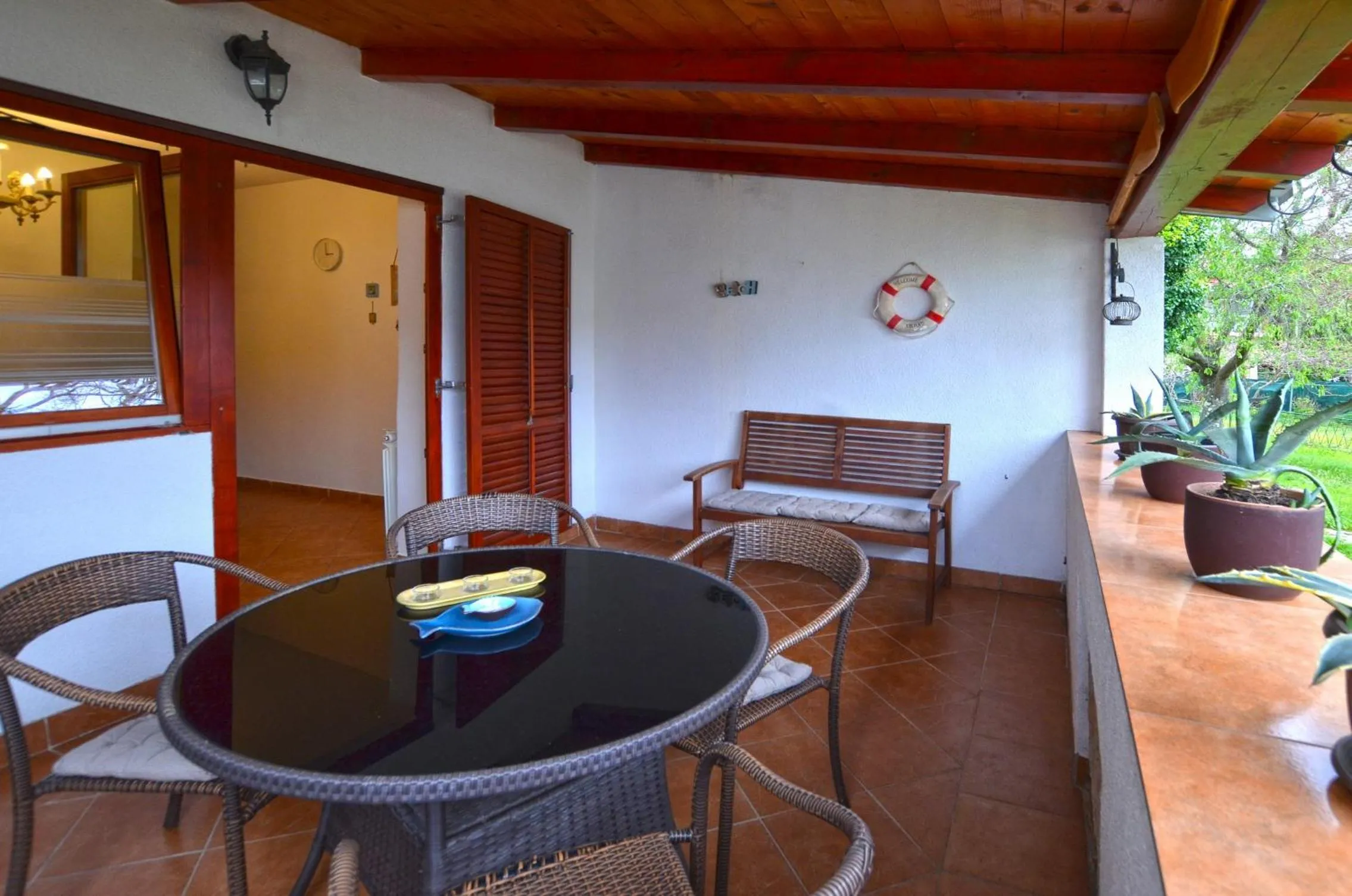 Balcony/Terrace in Apartments Greta