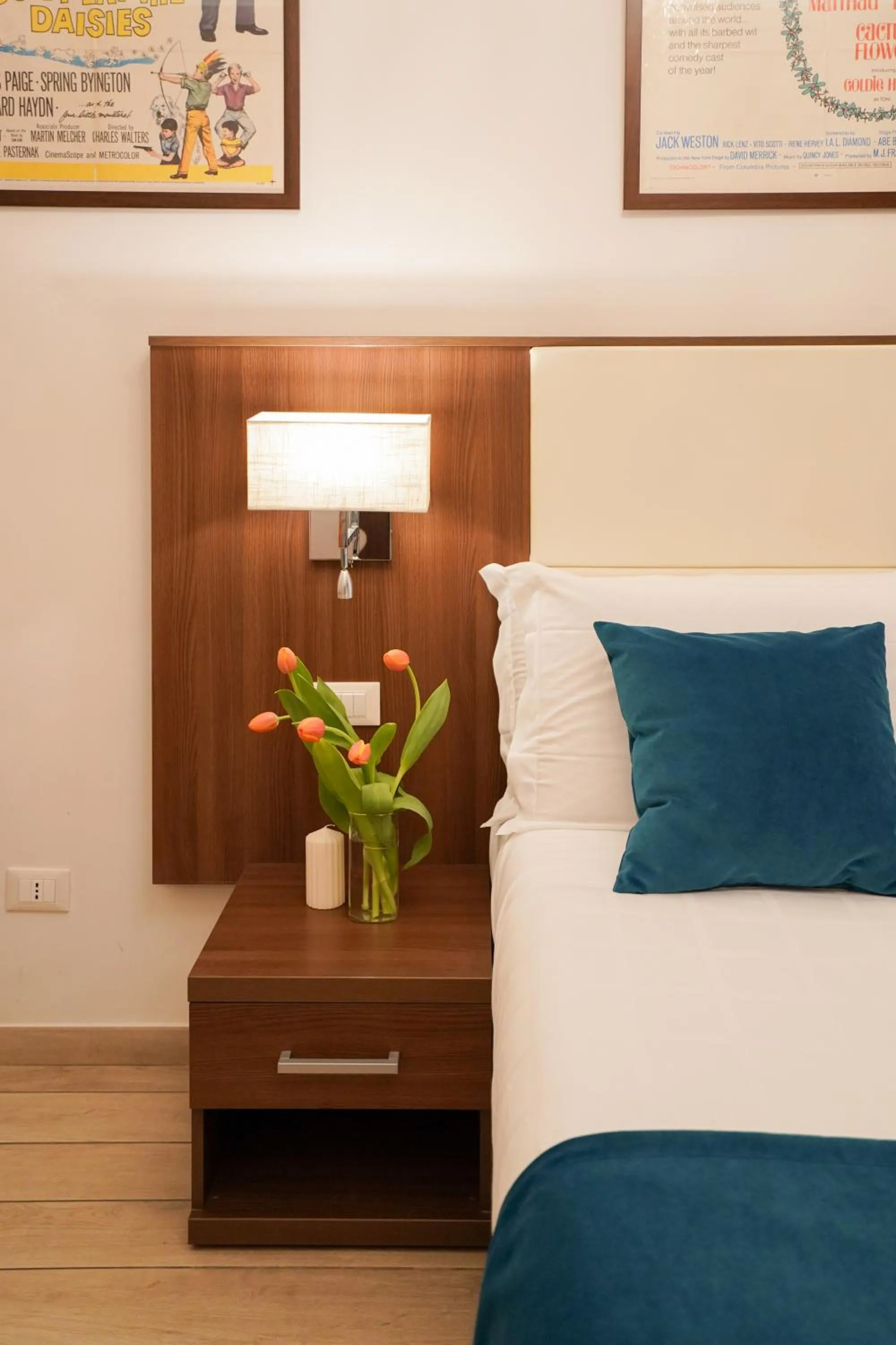 Bed in Archi di Roma Guest House