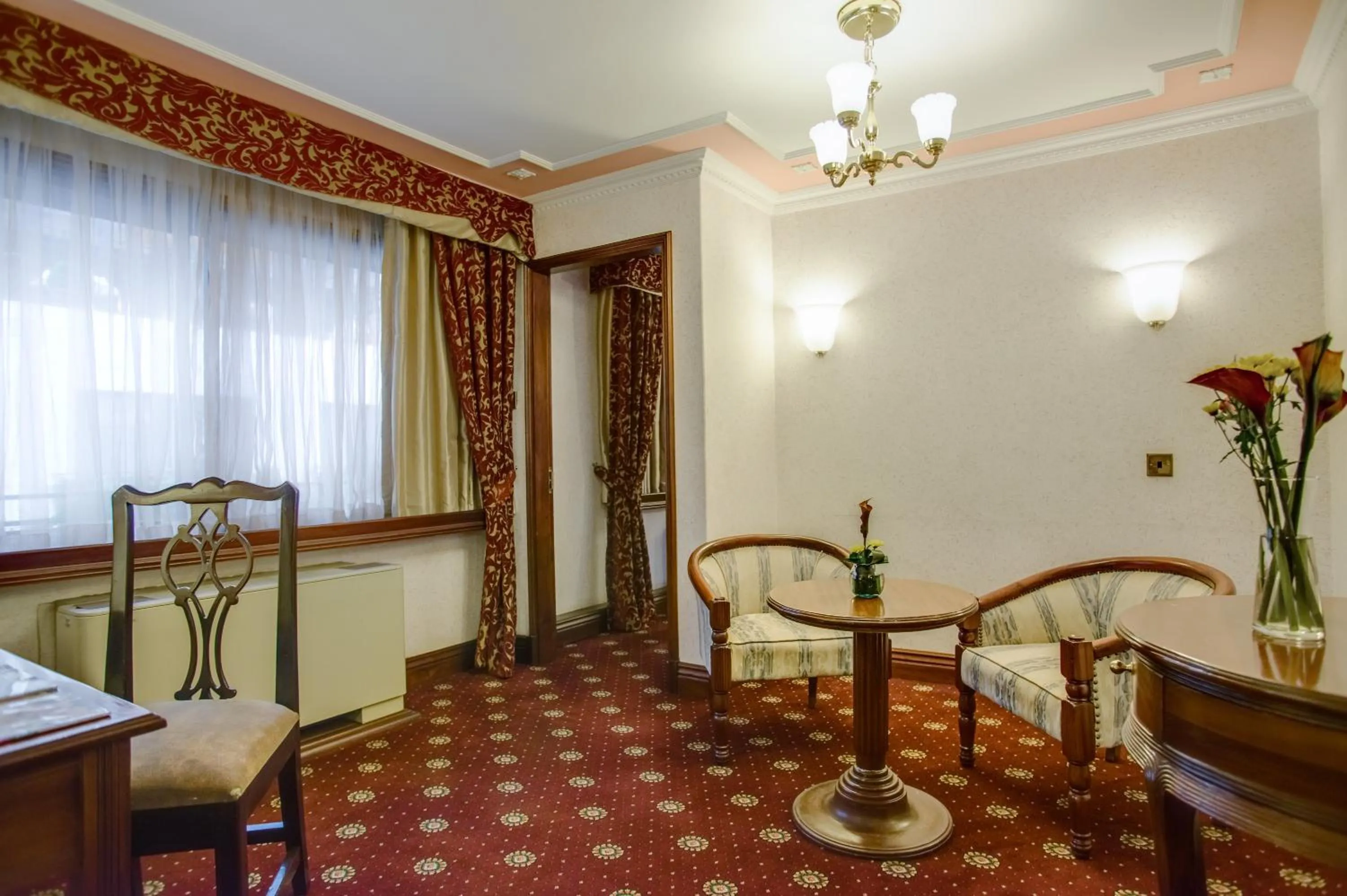 Seating area in Sarova Stanley