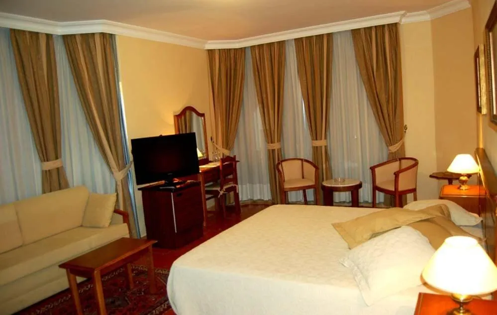 Bedroom, Bed in Hotel Jardim