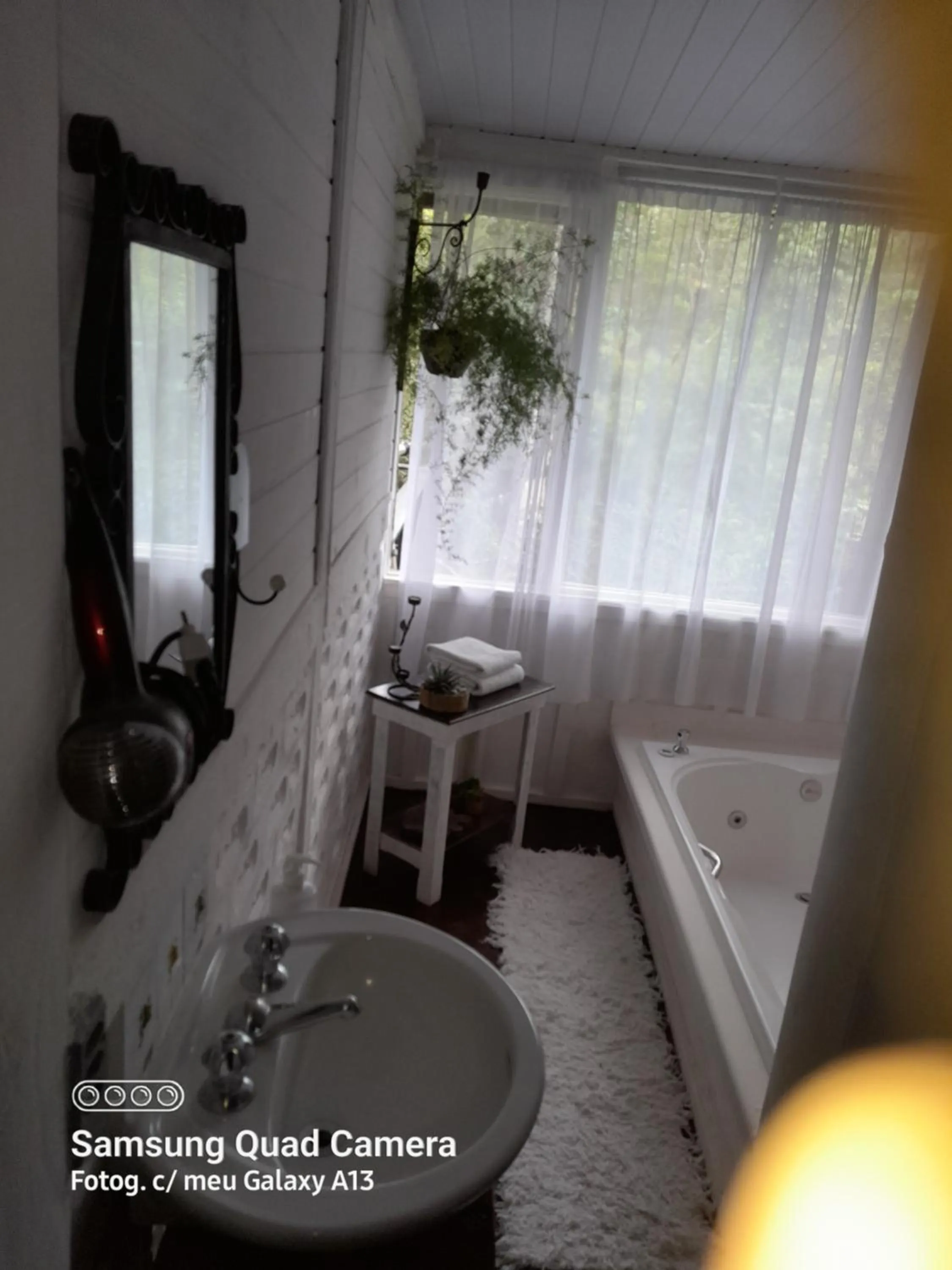Bathroom in Chalé Rustic House