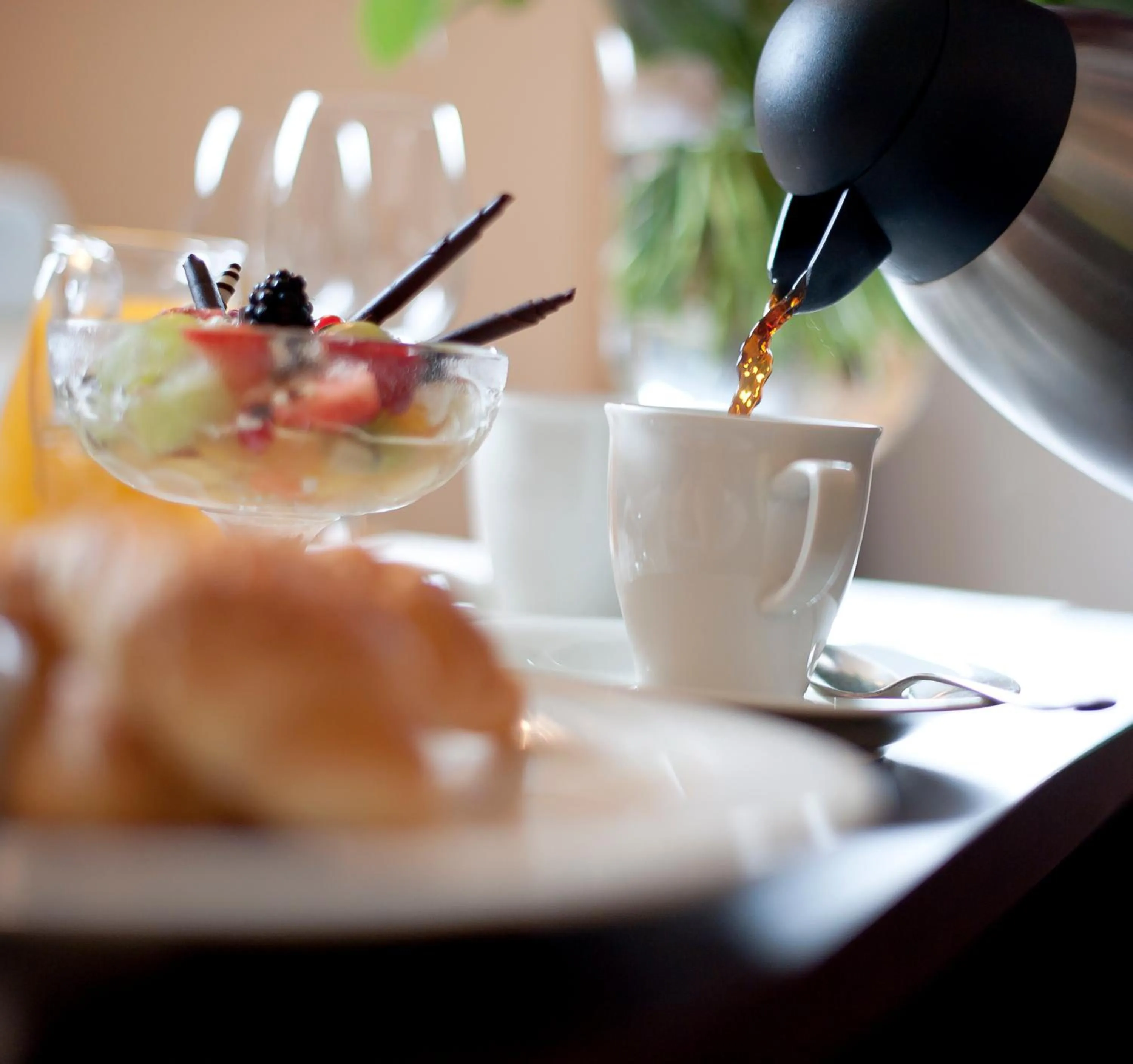 Food close-up in Schloss Berge