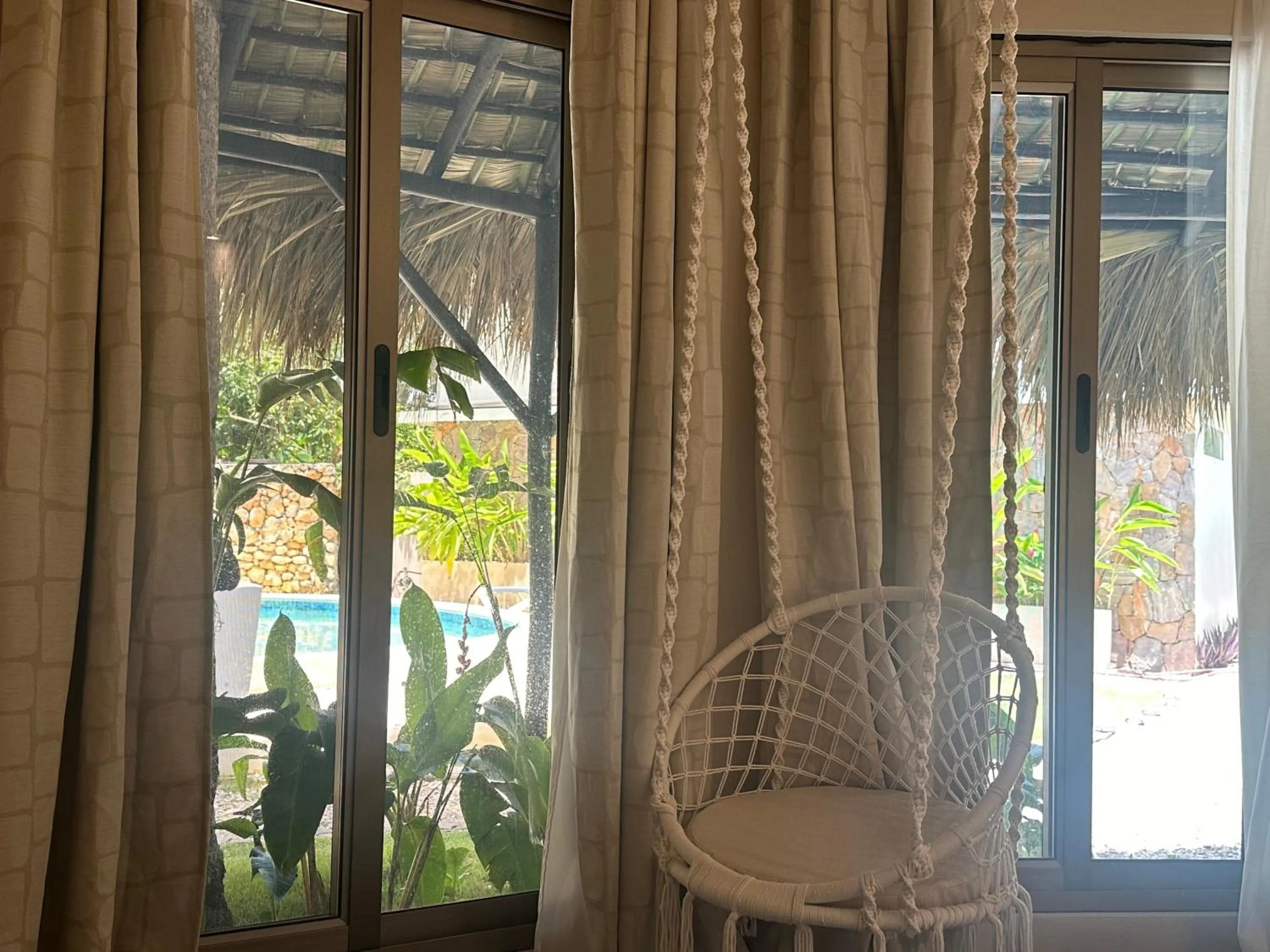 Garden view in El Rincon de Abi