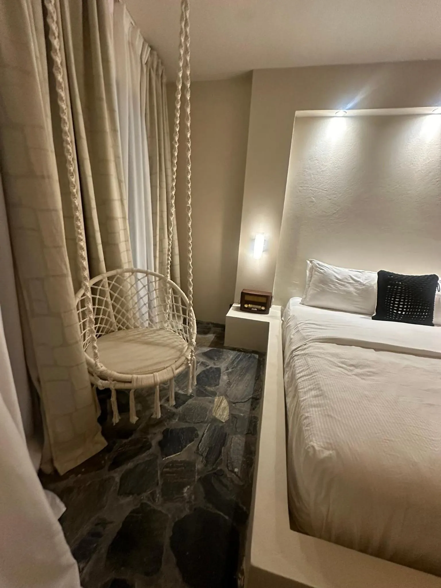 Seating area, Bed in El Rincon de Abi