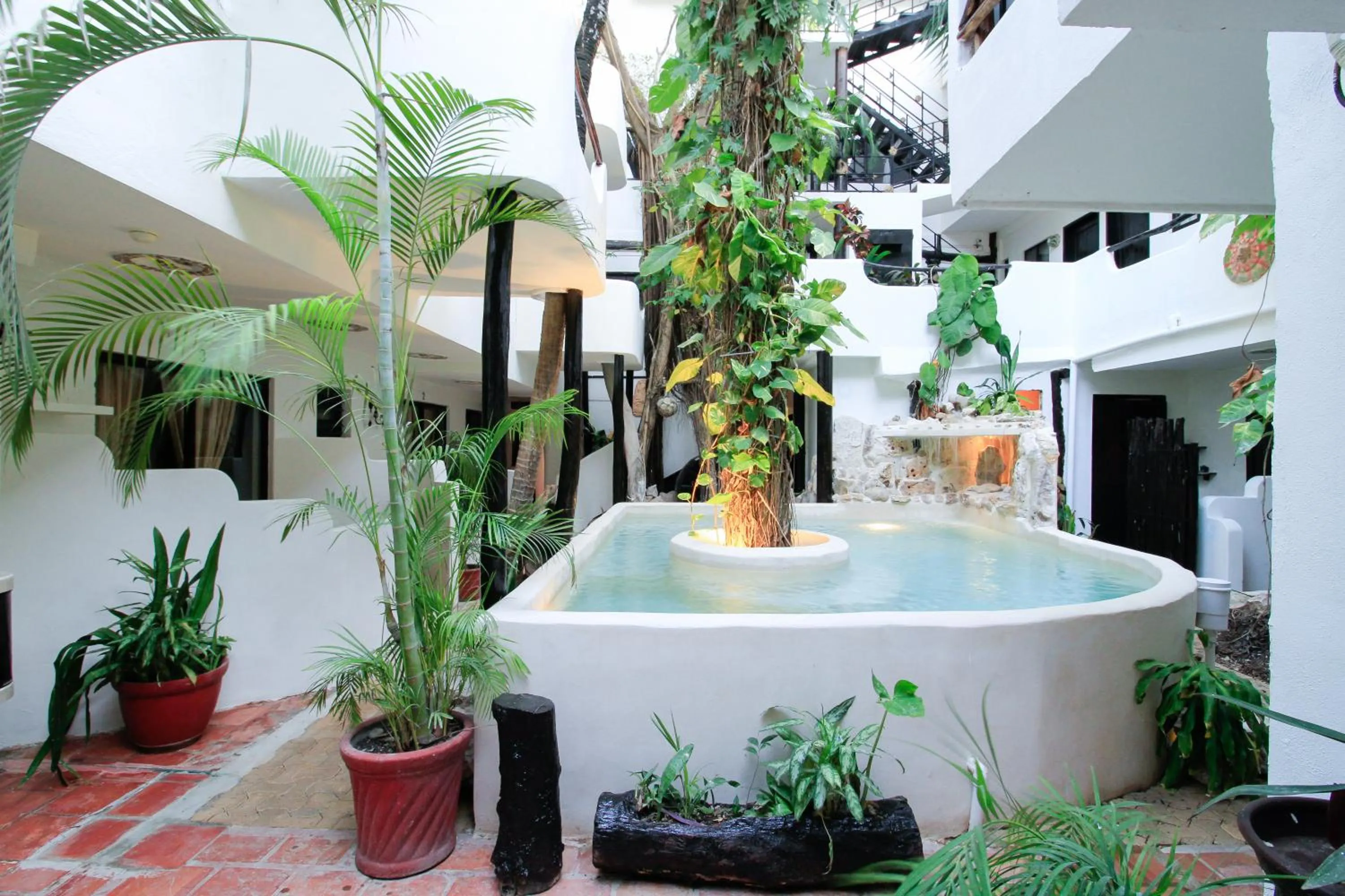 Swimming pool in Moonshine Hotel