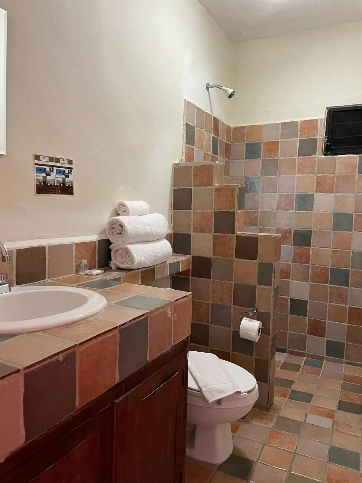 Bathroom in Moonshine Hotel