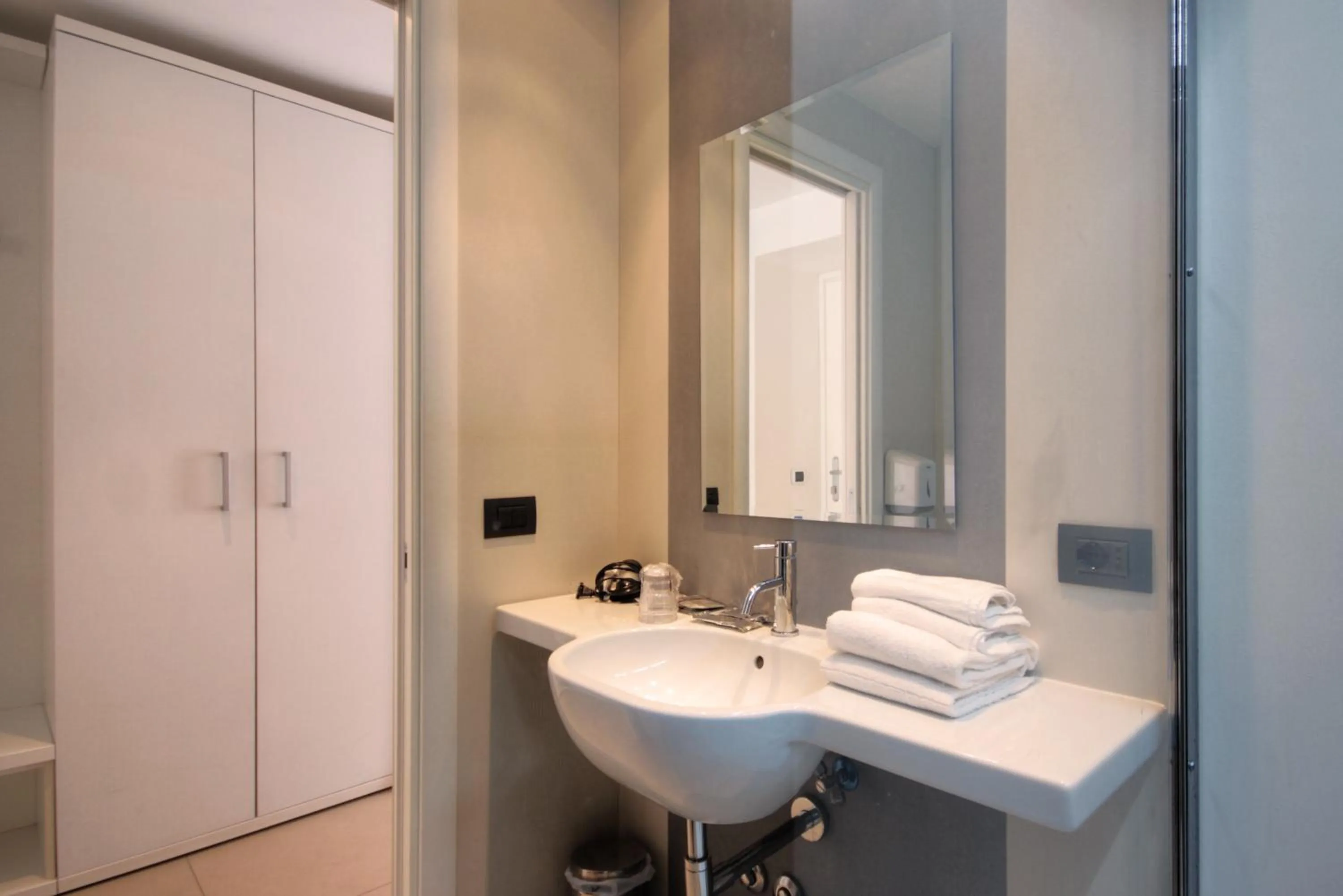 Bathroom in Manin Suites LT
