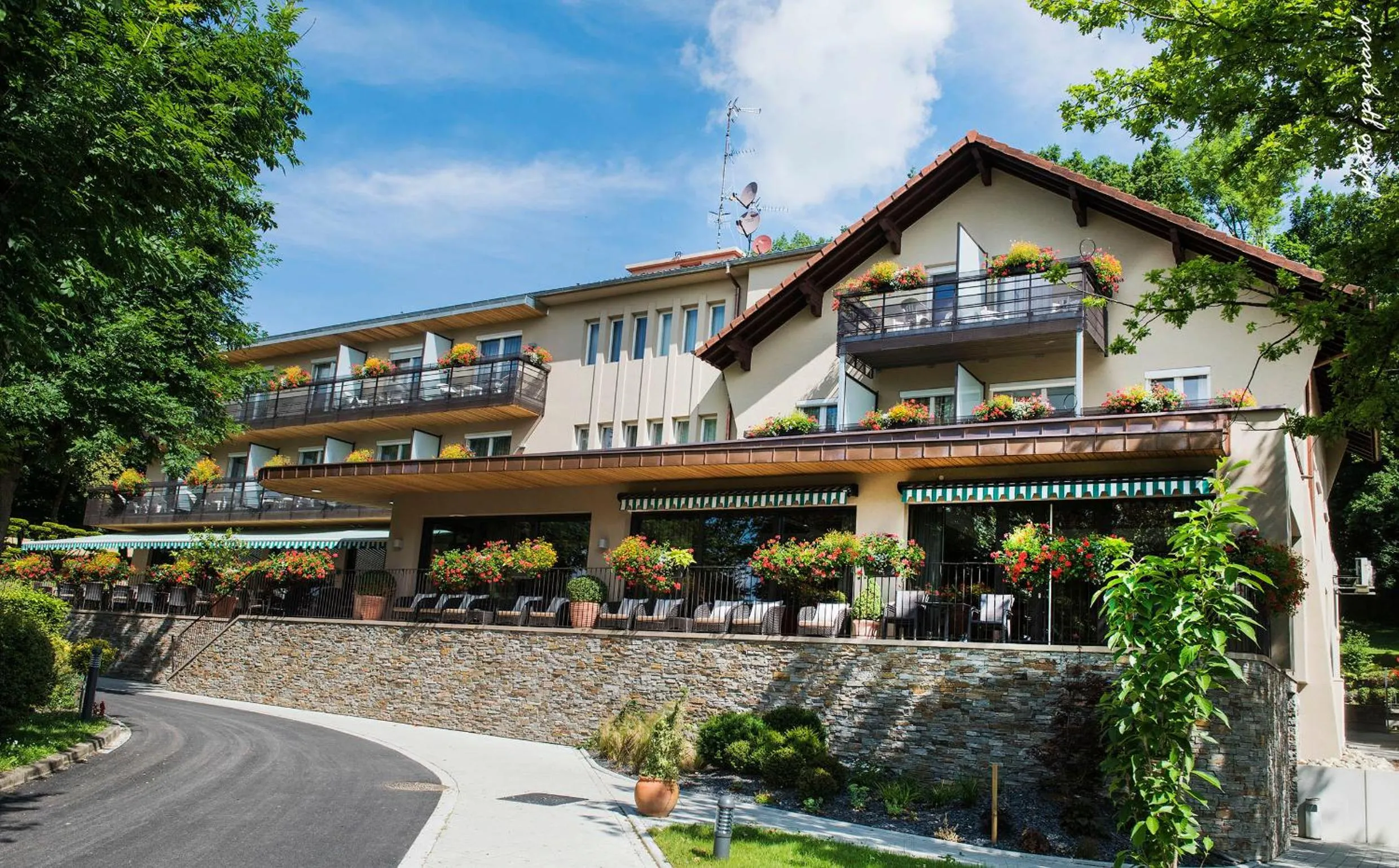 Property building in Hôtel Restaurant Logis Auberge Sundgovienne