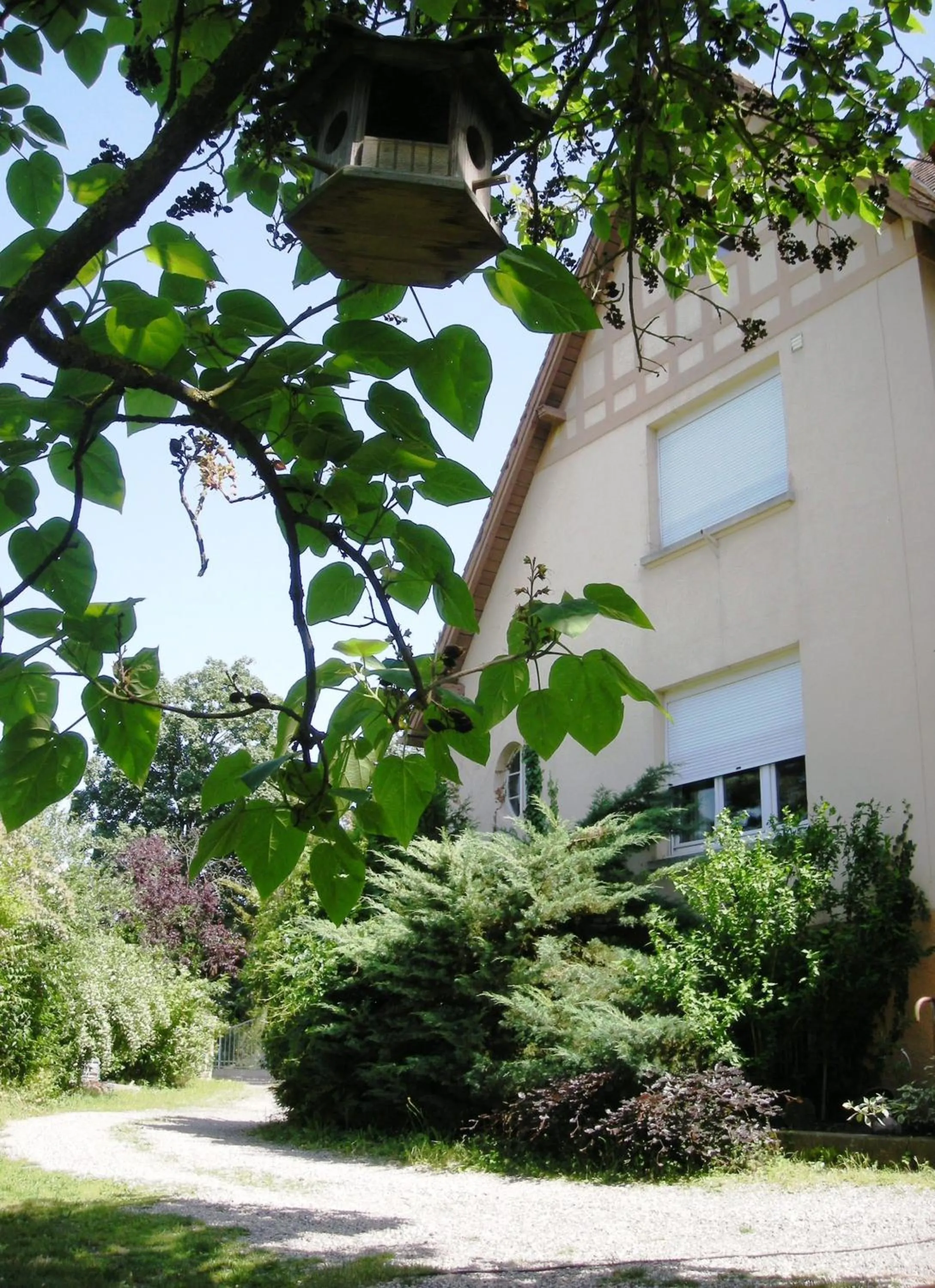 Facade/entrance in Aux Berges de la Thur