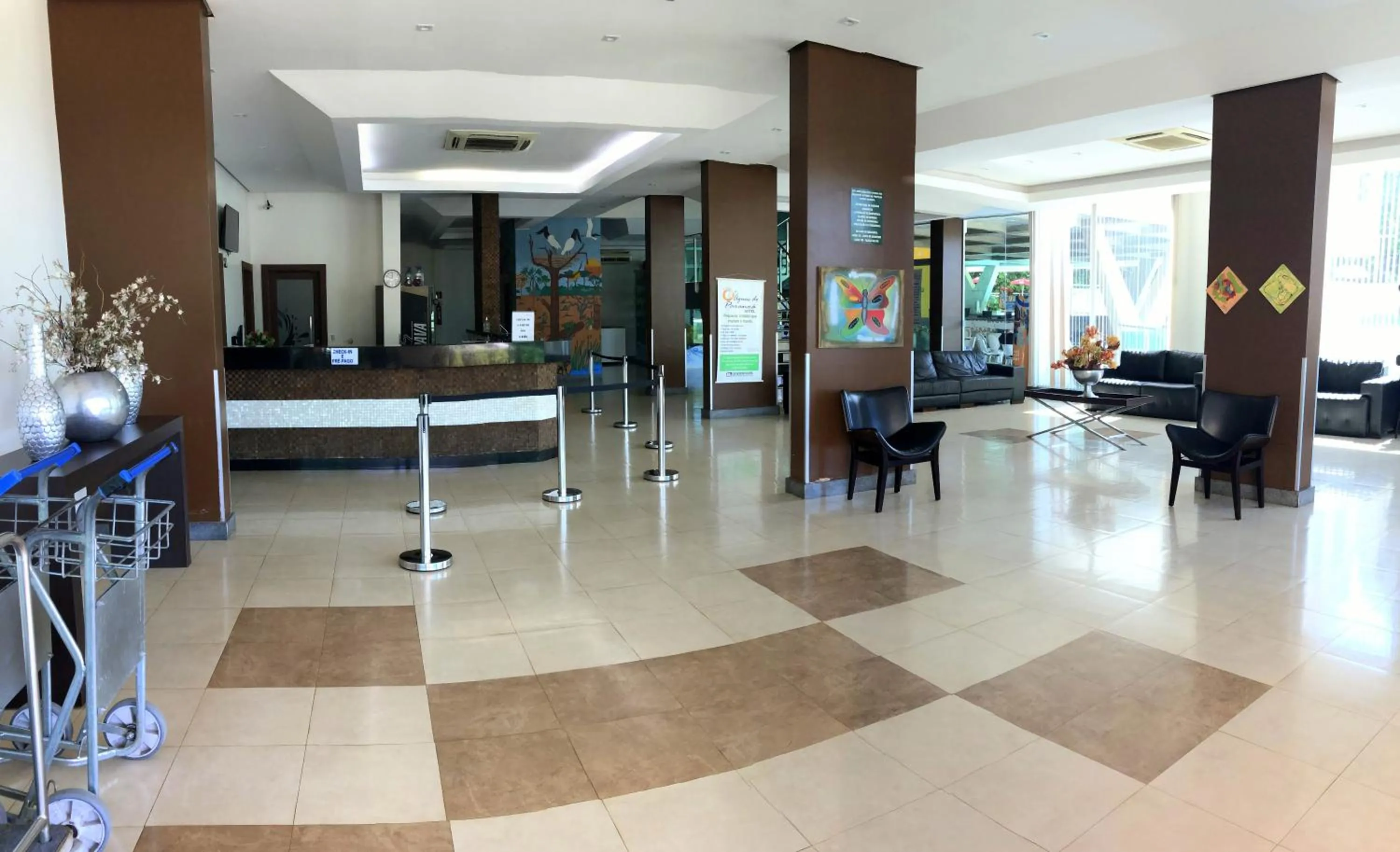 Lobby or reception in Águas do Paranoá