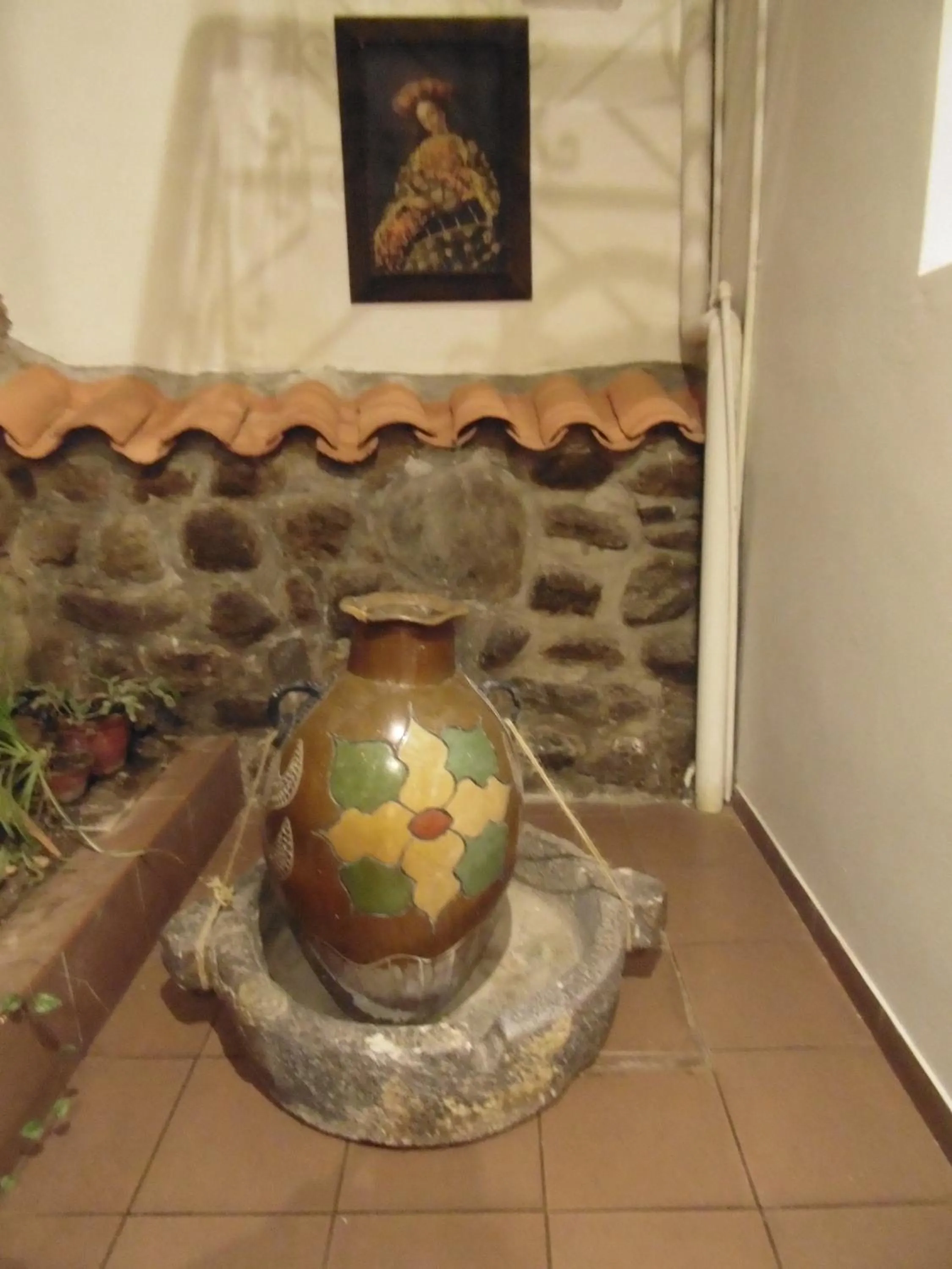 Decorative detail in HOTEL AMTALLPA San Blas Inn