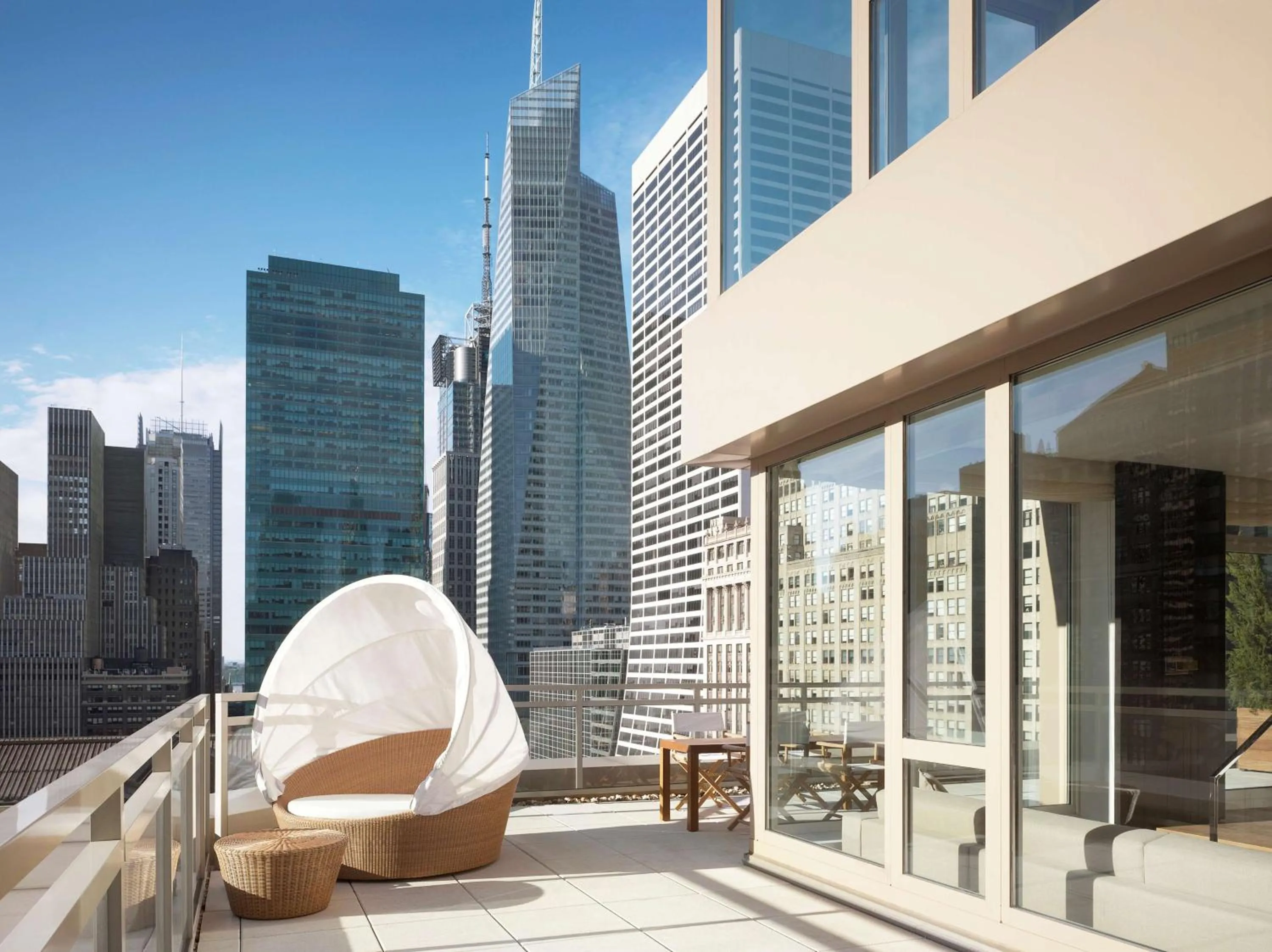 Shower in Andaz 5th Avenue, By Hyatt