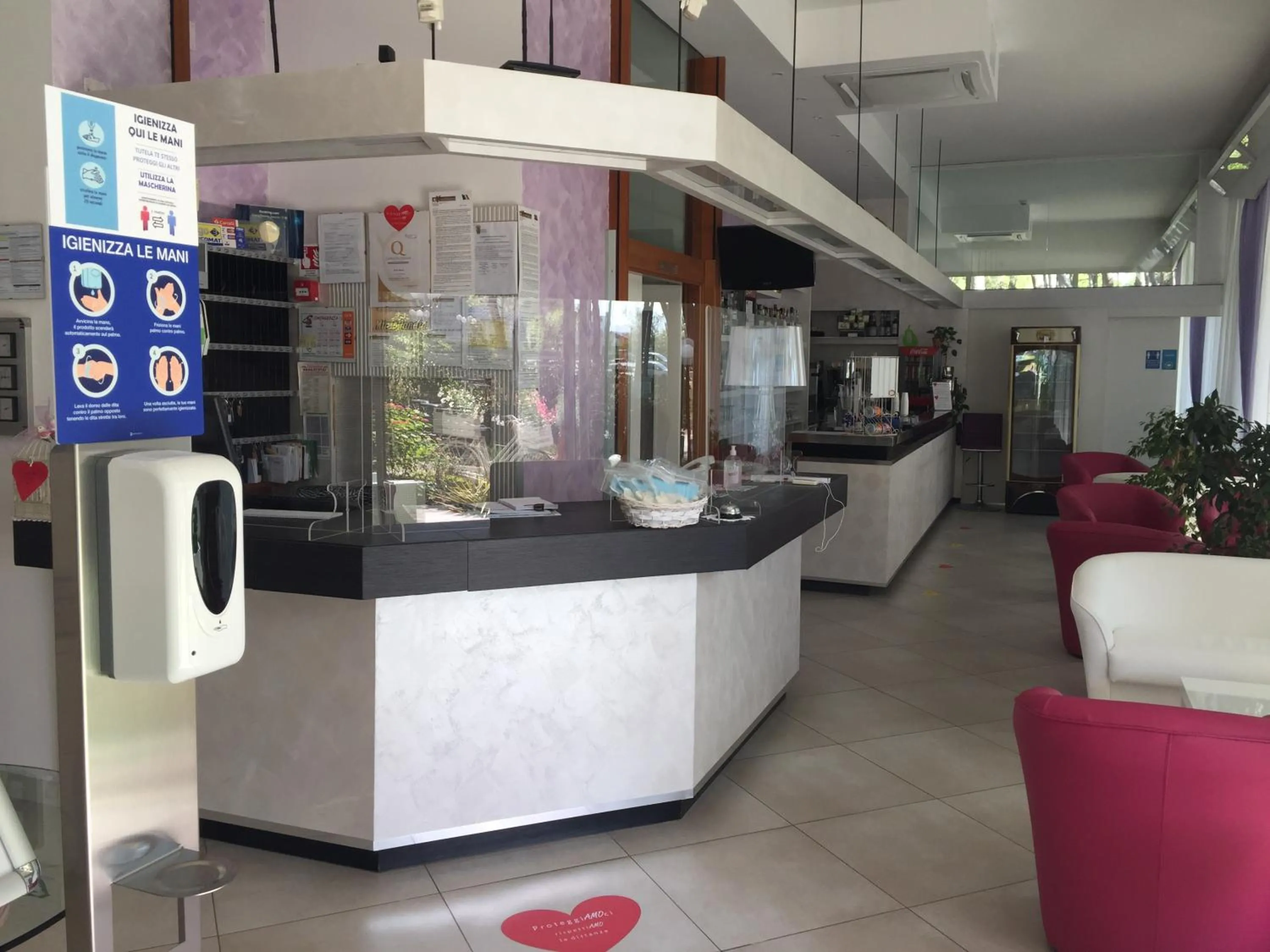 Lobby or reception in Hotel Sahara