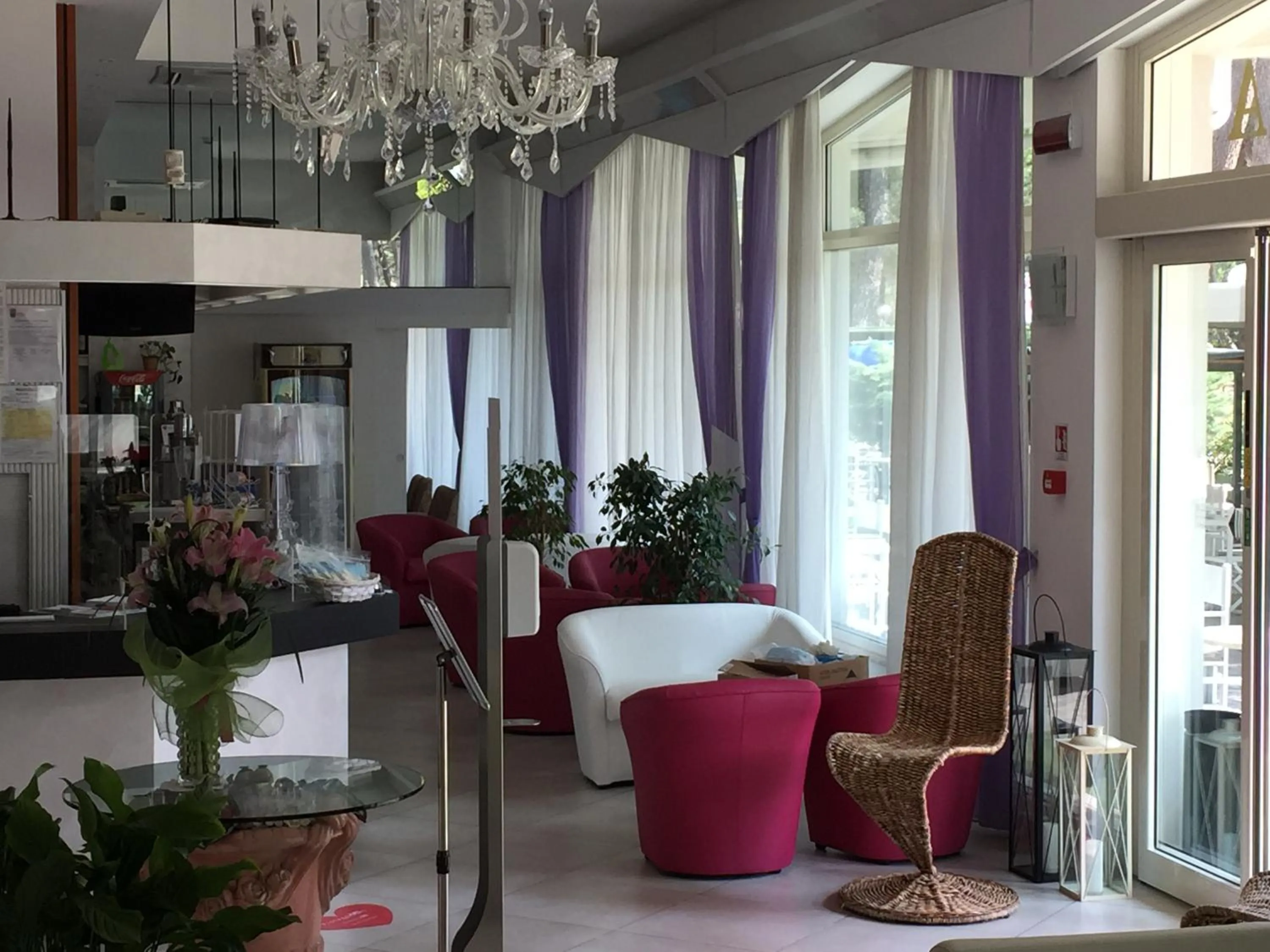 Lobby or reception in Hotel Sahara