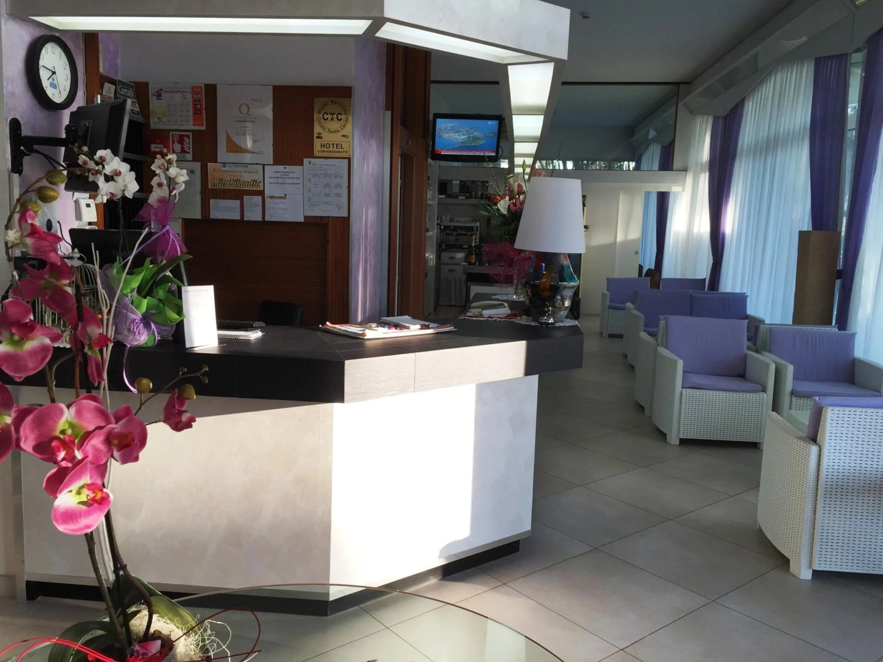 Lobby or reception in Hotel Sahara