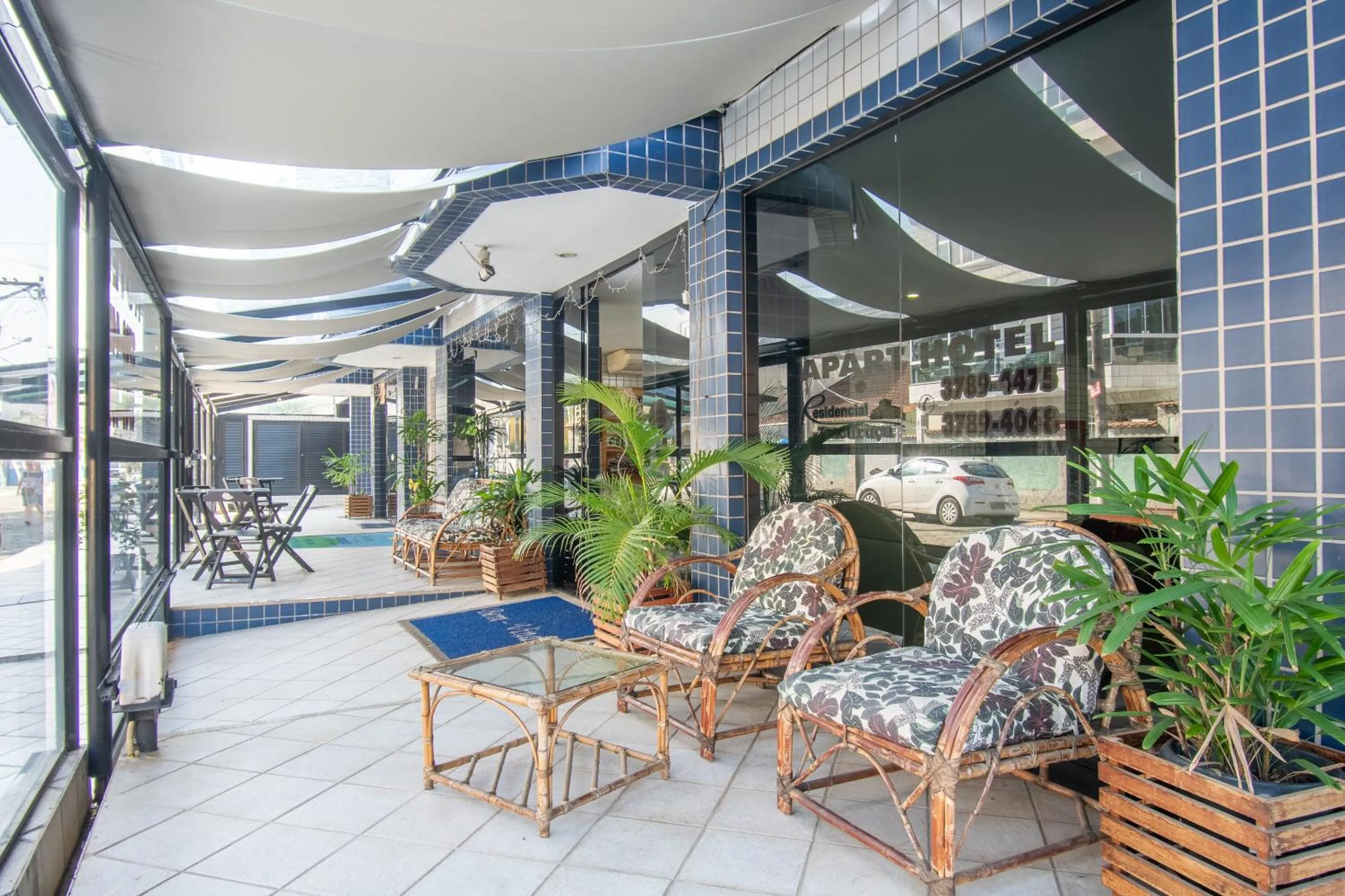 Lobby or reception in OYO Residencial Itacuruçá Apart Hotel, Mangaratiba