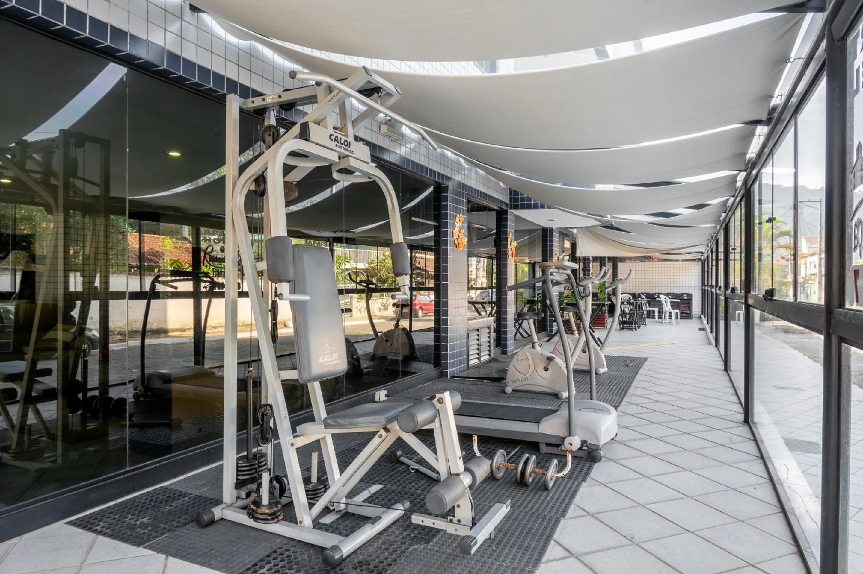 Fitness centre/facilities in OYO Residencial Itacuruçá Apart Hotel, Mangaratiba